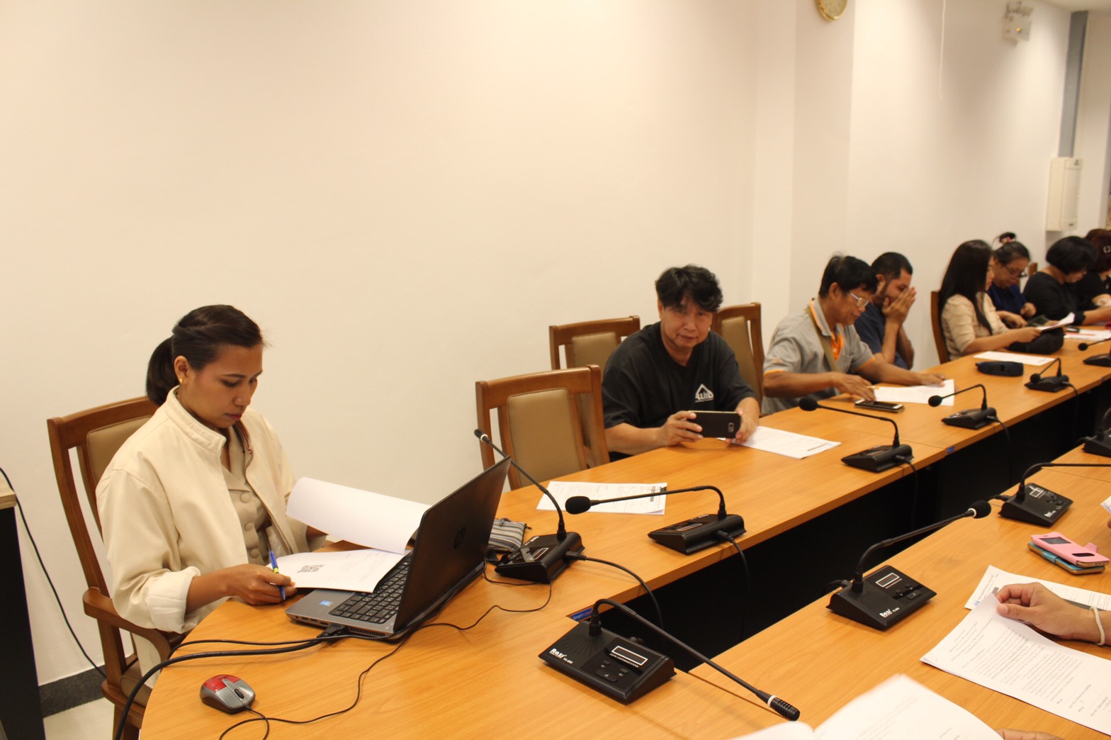 ราชบุรี ประชุม ผู้ผลิต ผู้ประกอบการ OTOP ที่จะเข้าร่วมแสดงและจำหน่ายสินค้า ในงาน OTOP Midyear 2019 จังหวัดราชบุรี