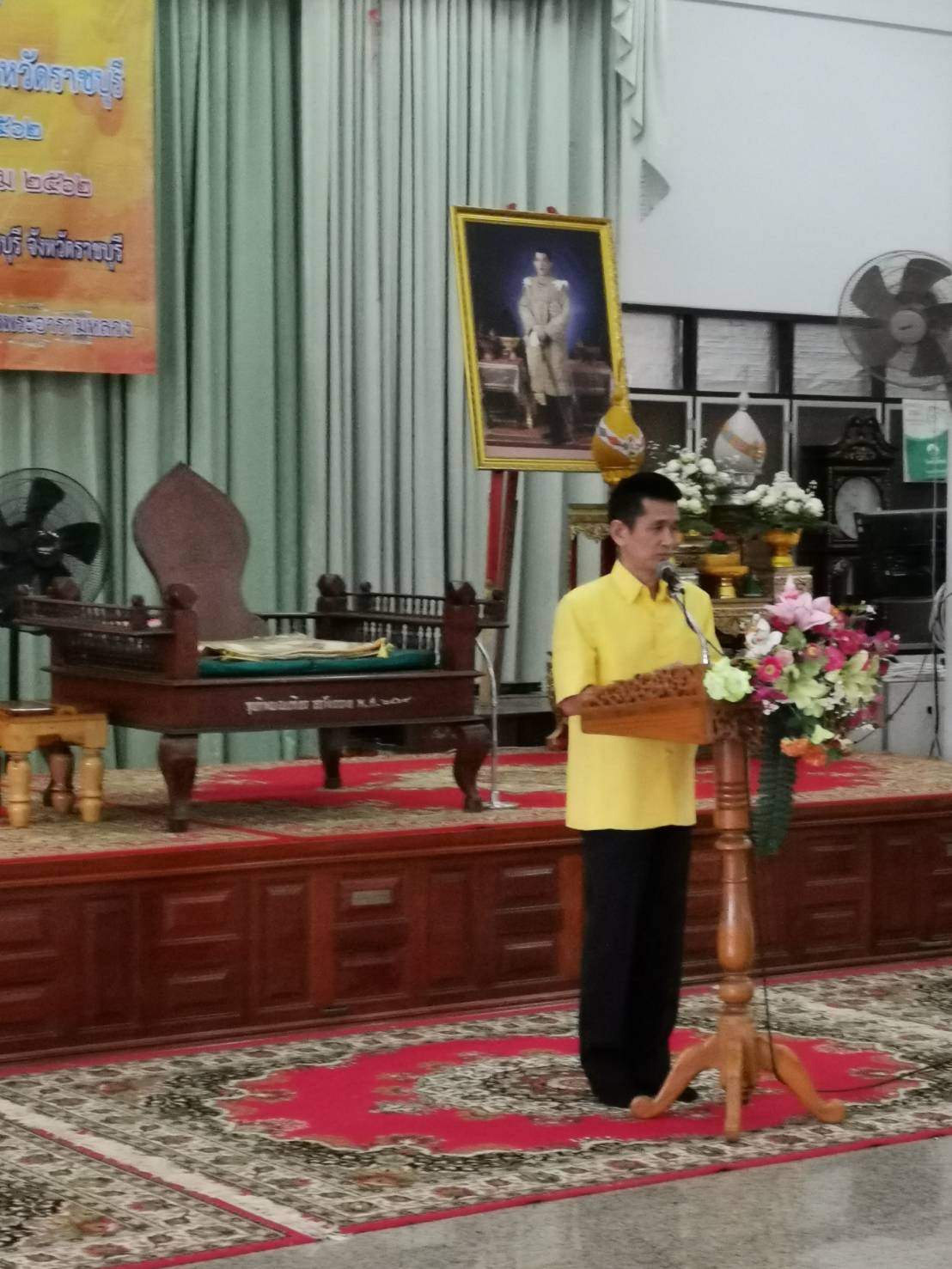 พช.ราชบุรี “ร่วมพิธีเปิดโครงการค่ายเยาวชนสมานฉันท์จังหวัดราชบุรี”