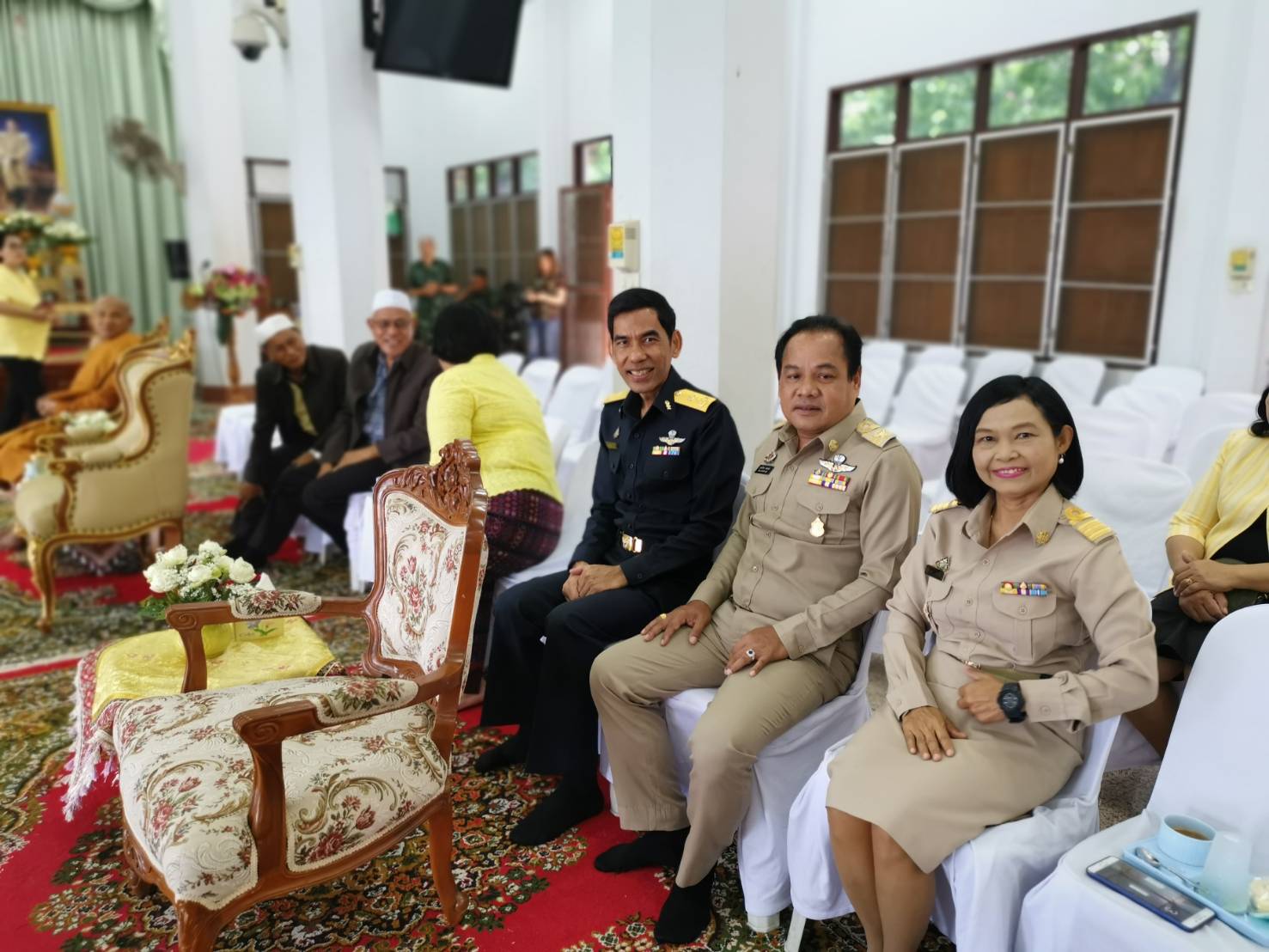 พช.ราชบุรี “ร่วมพิธีเปิดโครงการค่ายเยาวชนสมานฉันท์จังหวัดราชบุรี”