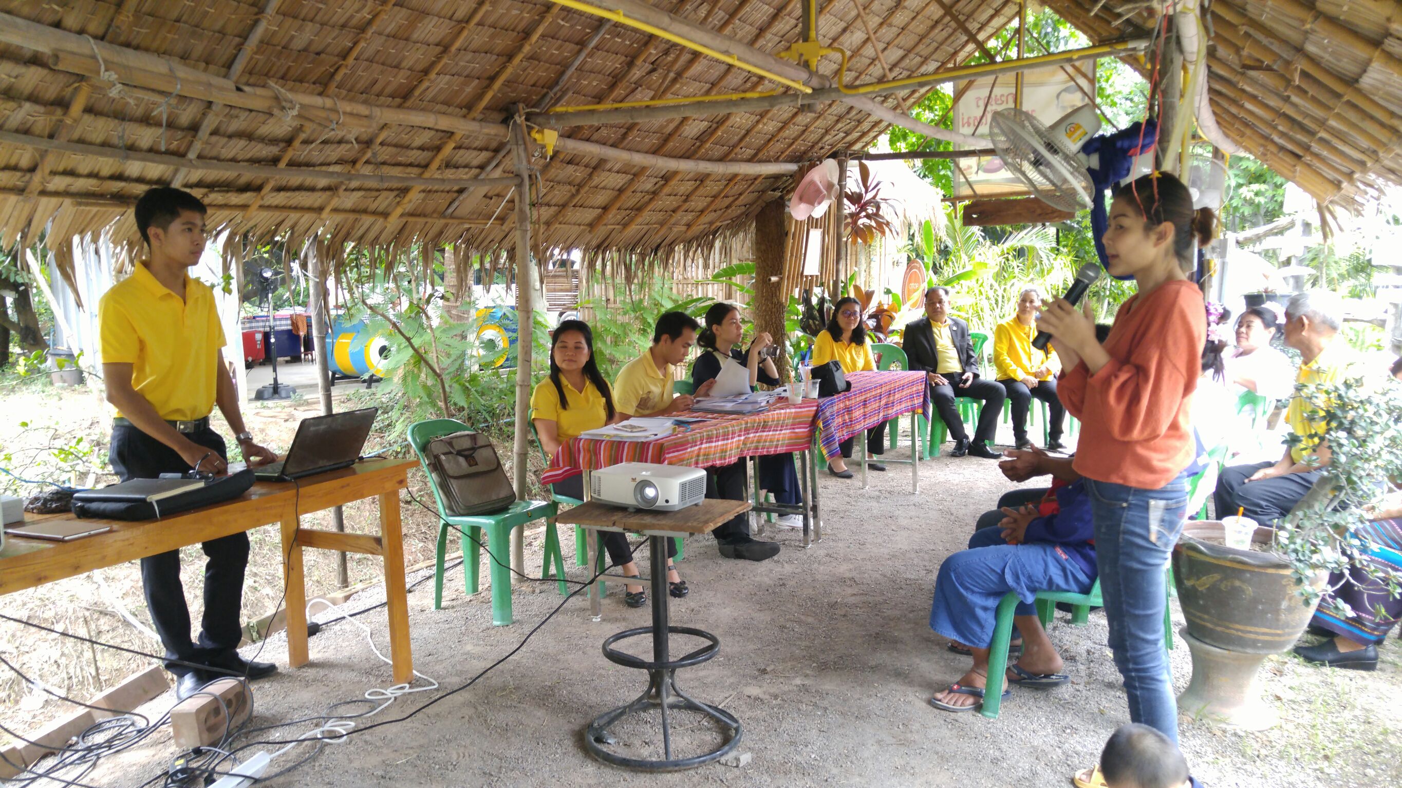 ราชบุรี “รับการตรวจสอบการดำเนินงานโครงการชุมชนท่องเที่ยว OTOP นวัตวิถี”