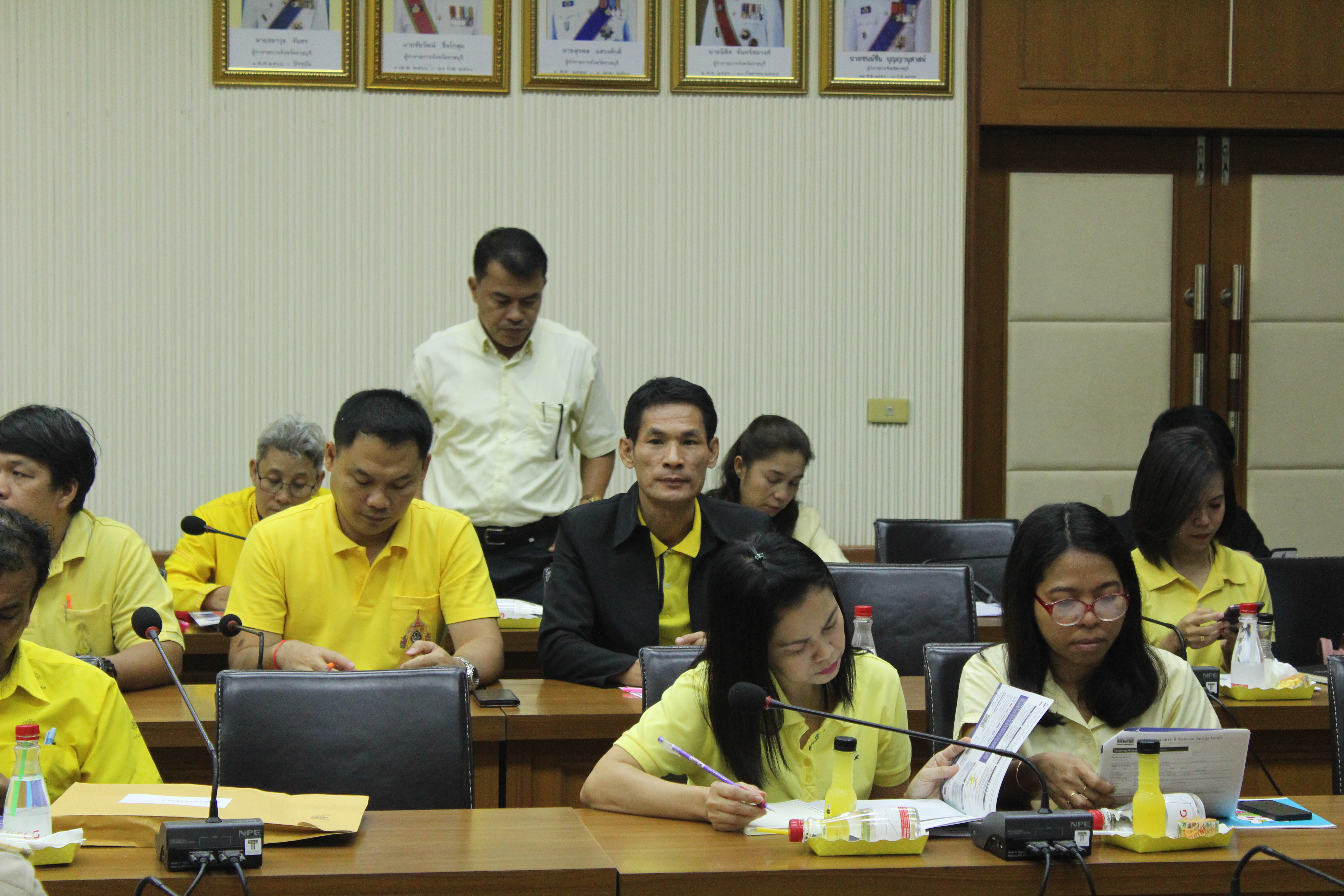 ราชบุรี ‘ประชุมโครงการสนับสนุนการจัดการอบรมวิทยากรกองทุนการออมแห่งชาติในระดับอำเภอ’