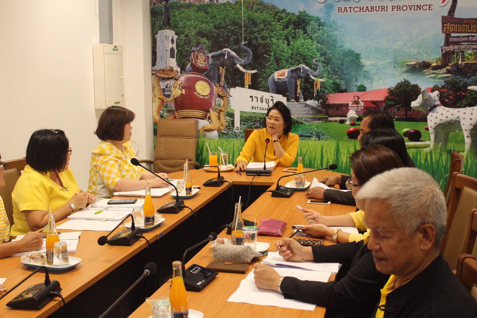 ราชบุรี”ประชุมคณะอนุกรรมการบริหารกองทุนพัฒนาบทบาทสตรีจังหวัดราชบุรี ครั้งที่ 5 / 2562″