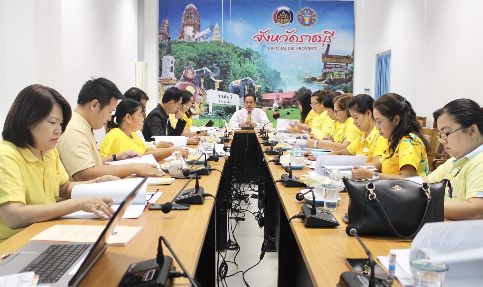 ราชบุรี “ประชุมสำนักงานพัฒนาชุมชนจังหวัดราชบุรี ครั้งที่ 4/2562”