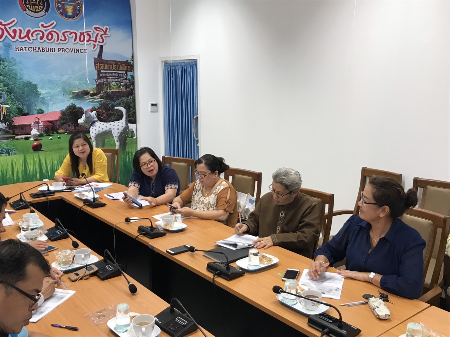 ราชบุรี “ประชุมคณะทำงานเร่งรัดการดำเนินงานและแผนการใช้จ่ายงบประมาณ กองทุนพัฒนาบทบาทสตรี”