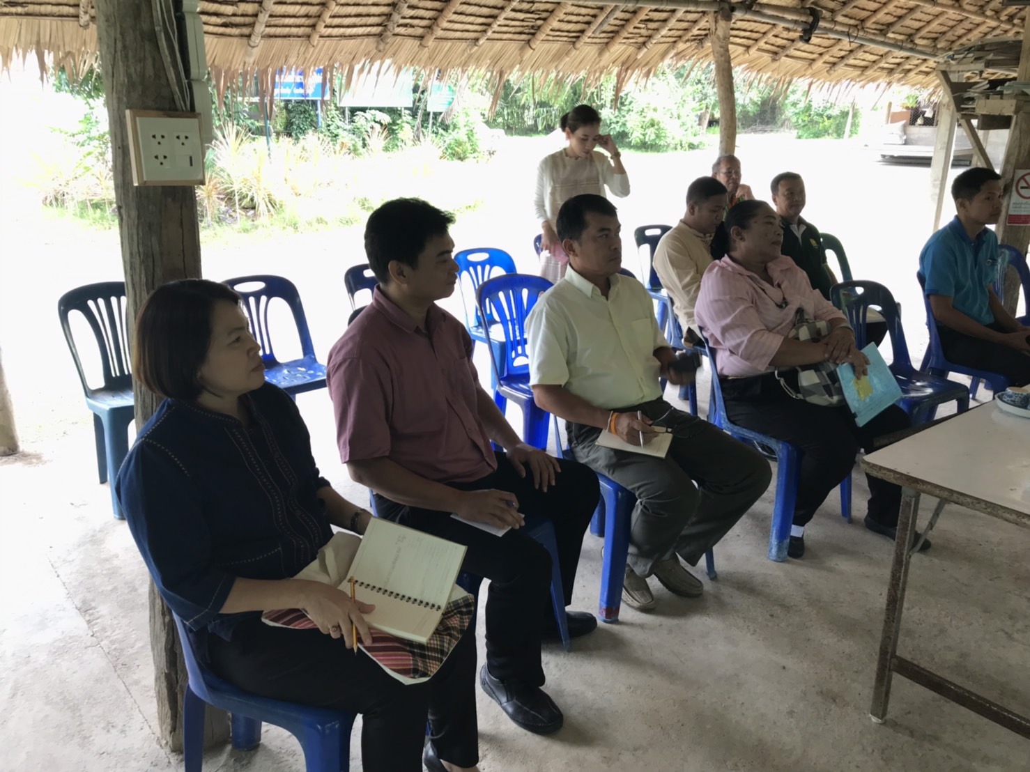 ราชบุรี “ประชุมเตรียมความพร้อม โรงเรียนเศรษฐกิจพอเพียง บ้านเหล่ามะละกอ”