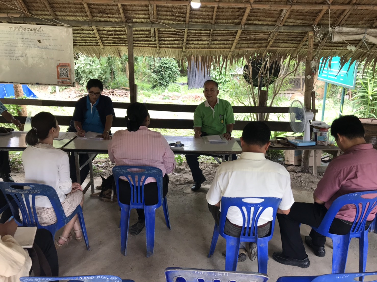 ราชบุรี “ประชุมเตรียมความพร้อม โรงเรียนเศรษฐกิจพอเพียง บ้านเหล่ามะละกอ”