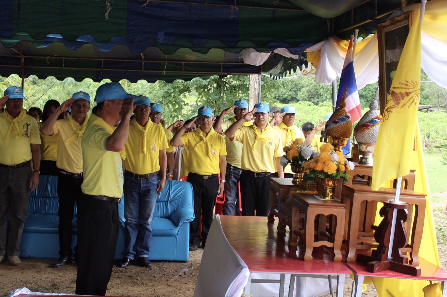 ราชบุรี “จัดโครงการจิตอาสาพระราชทาน 904 และพิธีเปิดตัวชุมชนท่องเที่ยว OTOP นวัตวิถี บ้านห้วยต้นห้าง”