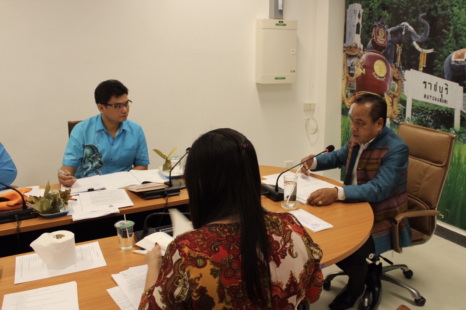 ราชบุรี ประชุมสำนักงานพัฒนาชุมชนจังหวัดราชบุรี ครั้งที่ 6/2562