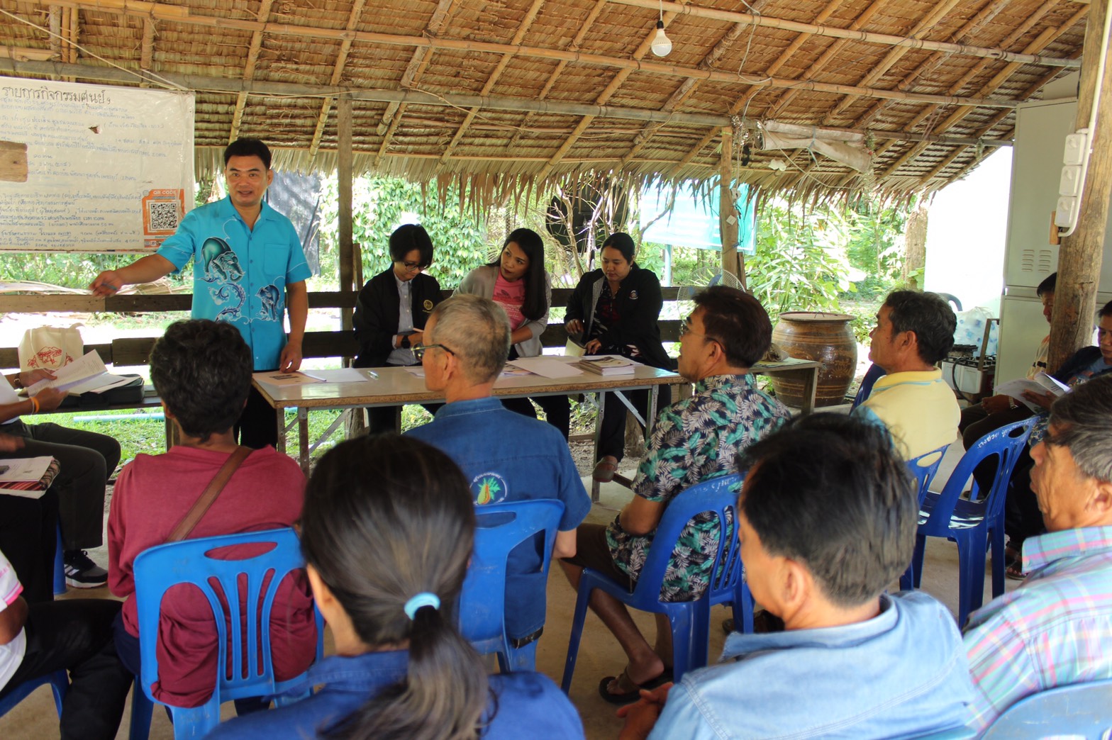 ราชบุรี “ติดตามการดำเนินโครงการจัดตั้งโรงเรียนเศรษฐกิจพอเพียง บ้านเหล่ามะละกอ”