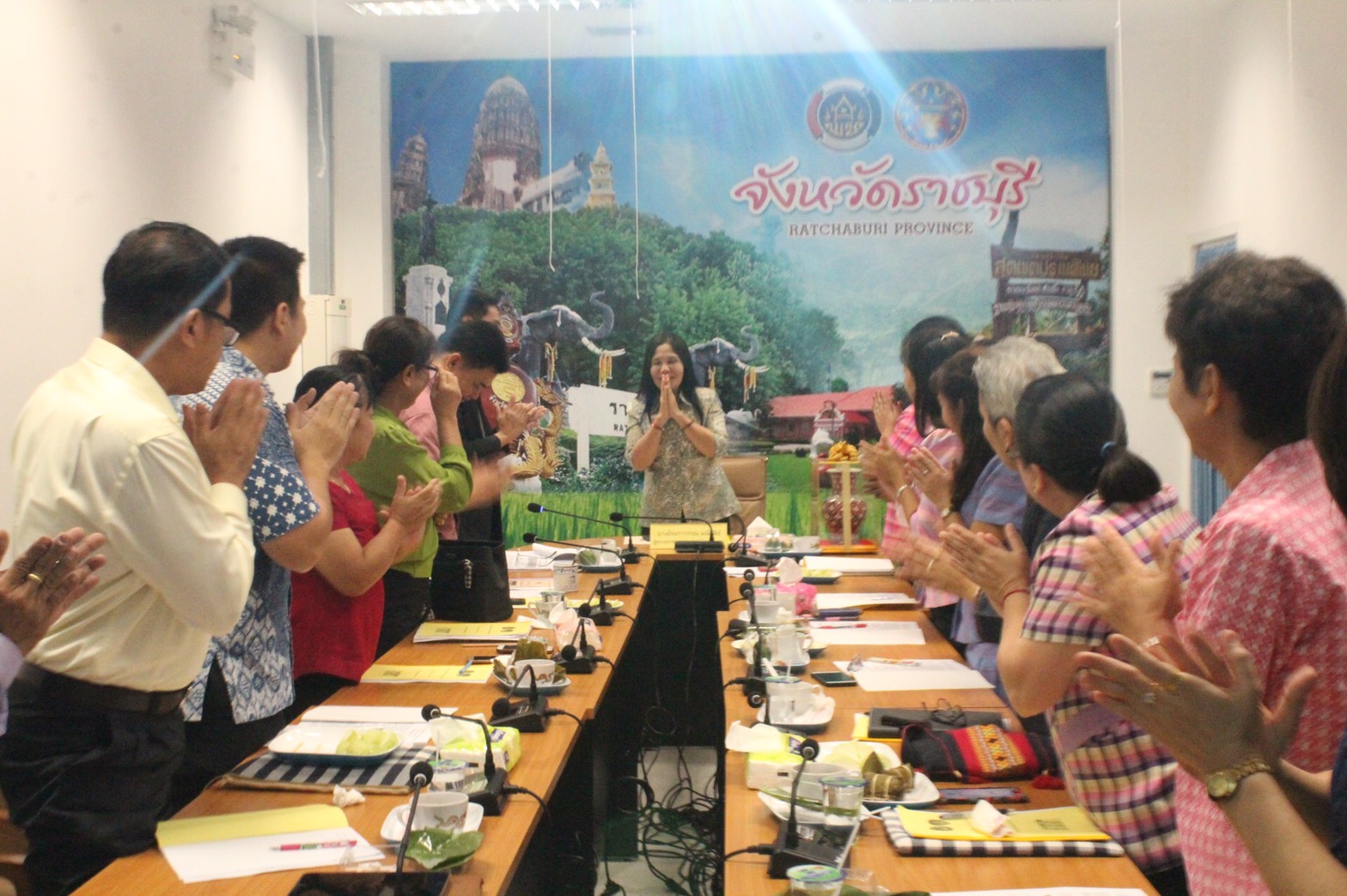 ราชบุรี “ผู้ตรวจราชการกรมการพัฒนาชุมชน  ติดตามการดำเนินงานพัฒนาชุมชน ของสำนักงานพัฒนาชุมชนจังหวัดราชบุรี”