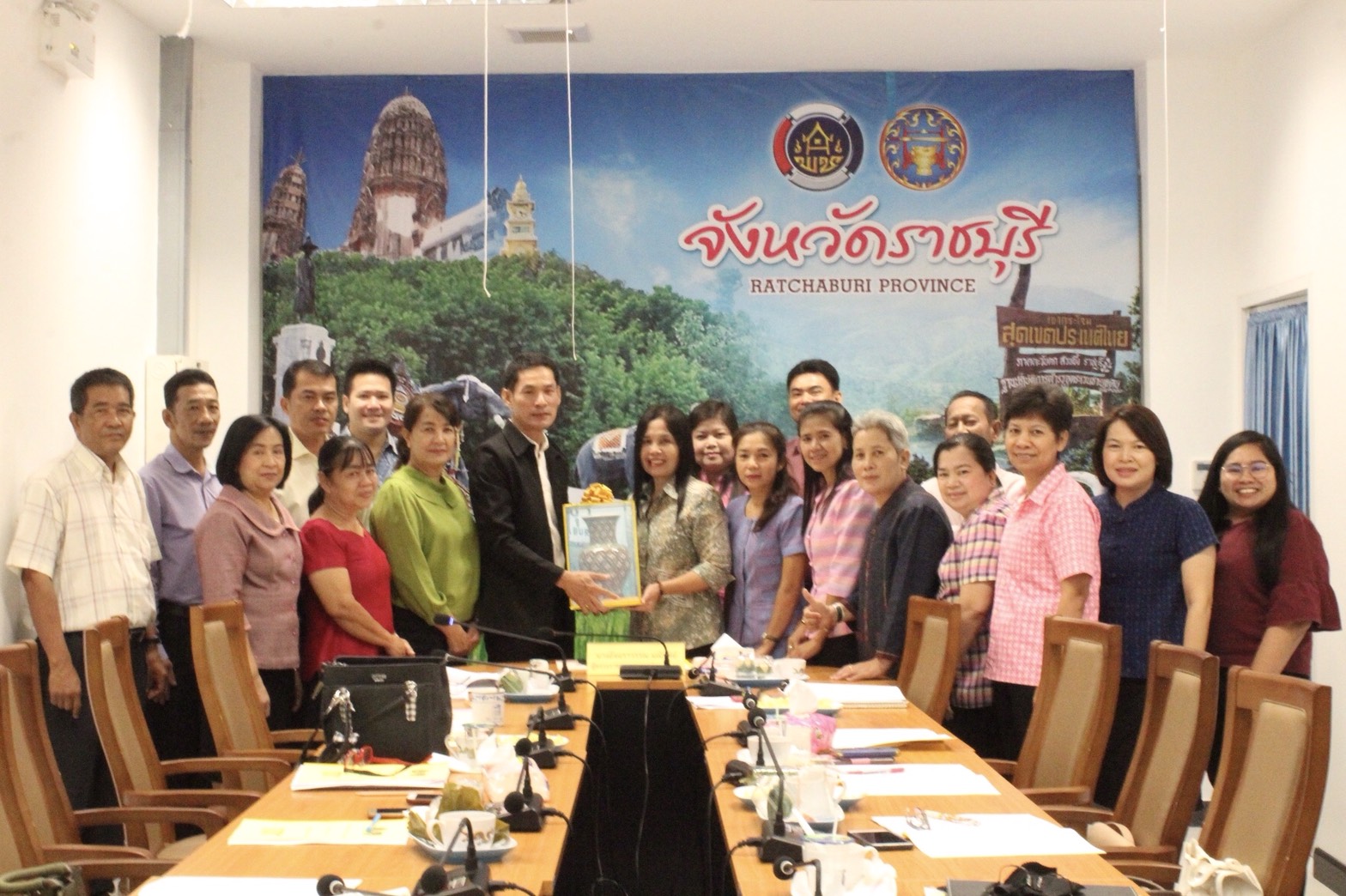 ราชบุรี “ผู้ตรวจราชการกรมการพัฒนาชุมชน  ติดตามการดำเนินงานพัฒนาชุมชน ของสำนักงานพัฒนาชุมชนจังหวัดราชบุรี”