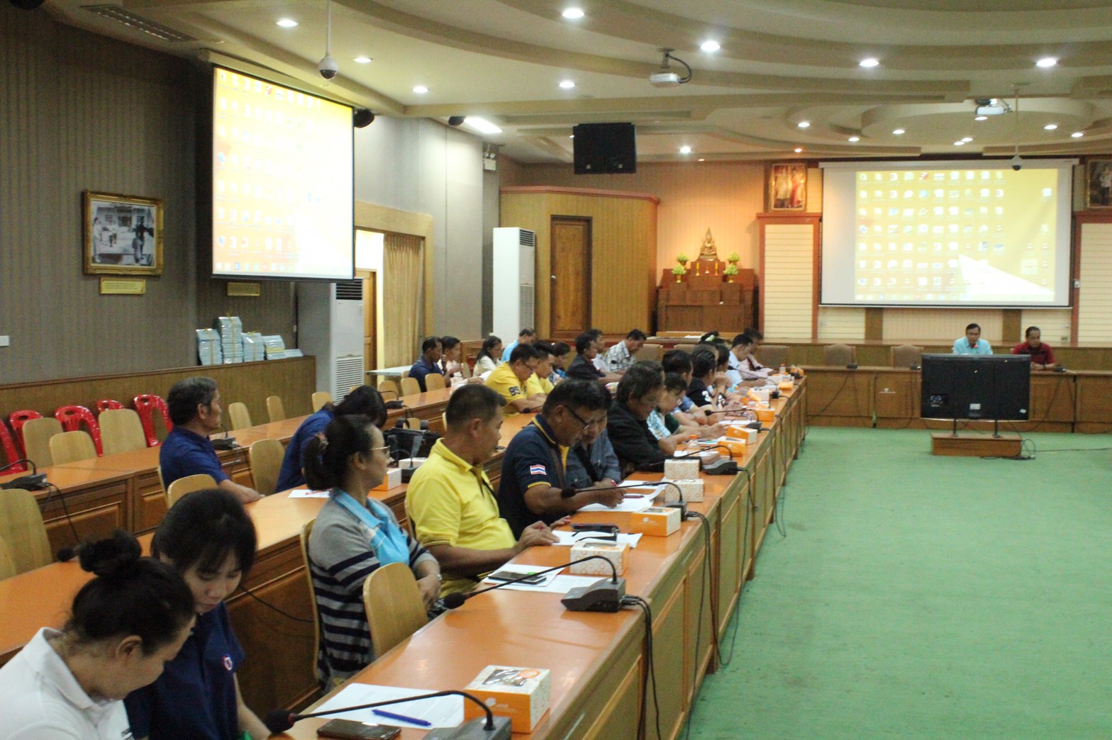 ราชบุรี”ประชุมเชิงปฎิบัติการสร้างเครือข่ายอาหารปลอดภัยโดยกลไกประชารัฐต่อยอดการพัฒนาชุมชนท่องเที่ยว OTOP นวัตวิถี”