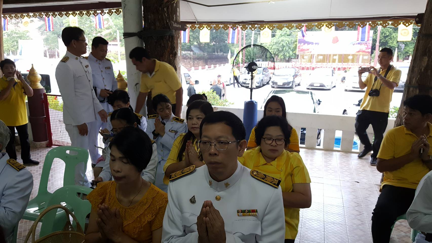 ราชบุรี “ร่วมกิจกรรม วันคล้ายวันสวรรคตพระบาทสมเด็จพระบรมชนกาธิเบศร มหาภูมิพลอดุลยเดชมหาราช บรมนาถบพิตร”