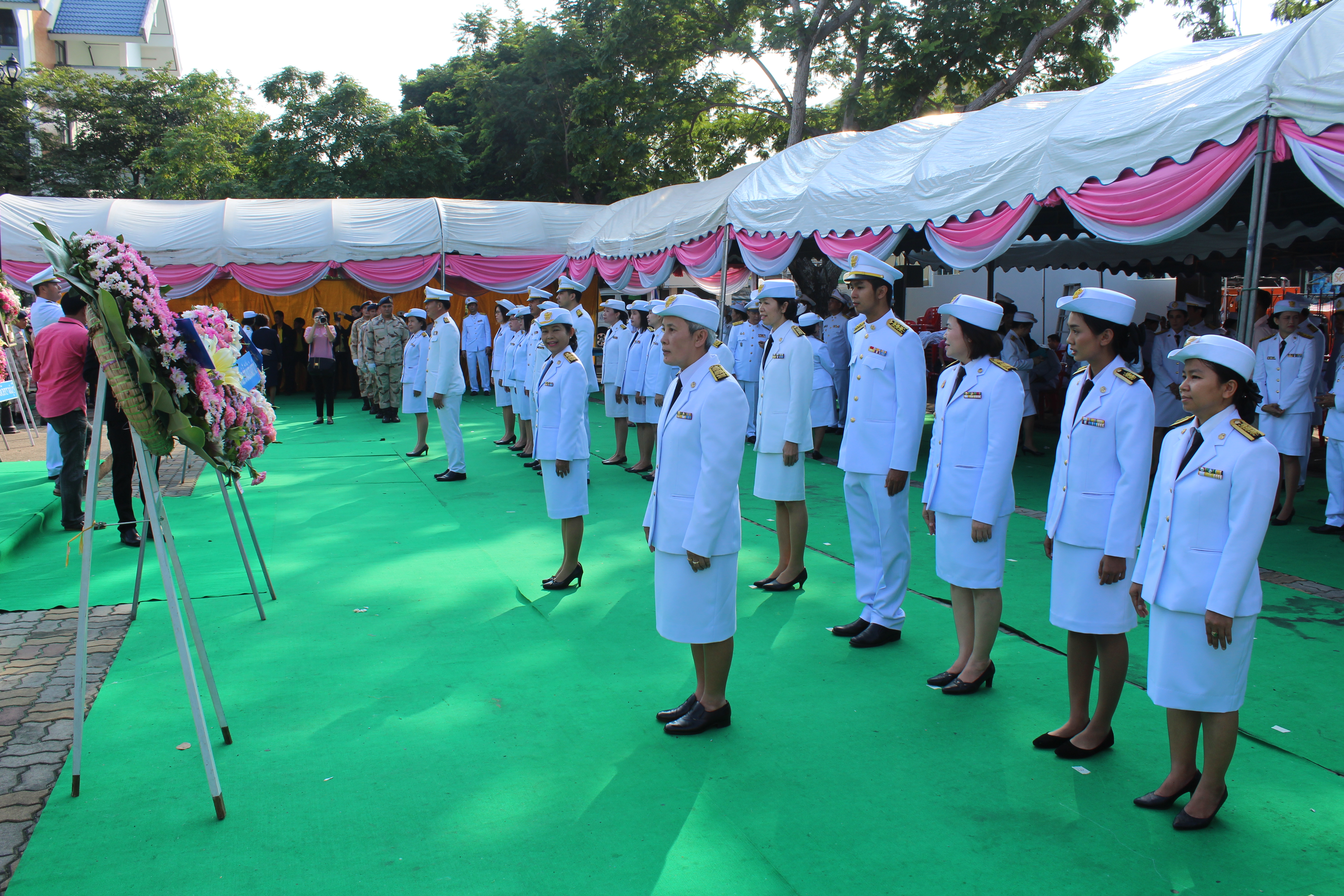 สำนักงานพัฒนาชุมชนจังหวัดราชบุรีร่วมกิจกรรม วันปิยมหาราช