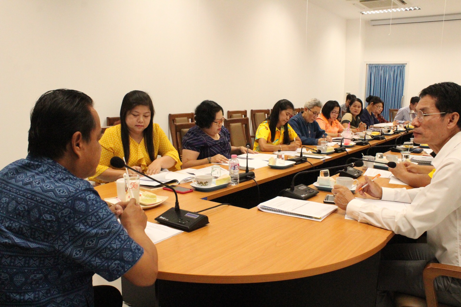 ประชุมสำนักงานพัฒนาชุมชนจังหวัดราชบุรี ครั้งที่ 7/2562