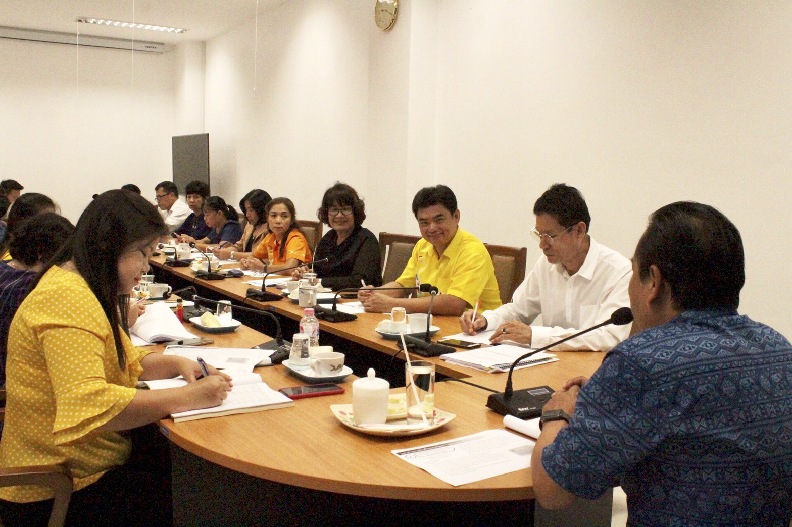 ประชุมสำนักงานพัฒนาชุมชนจังหวัดราชบุรี ครั้งที่ 7/2562