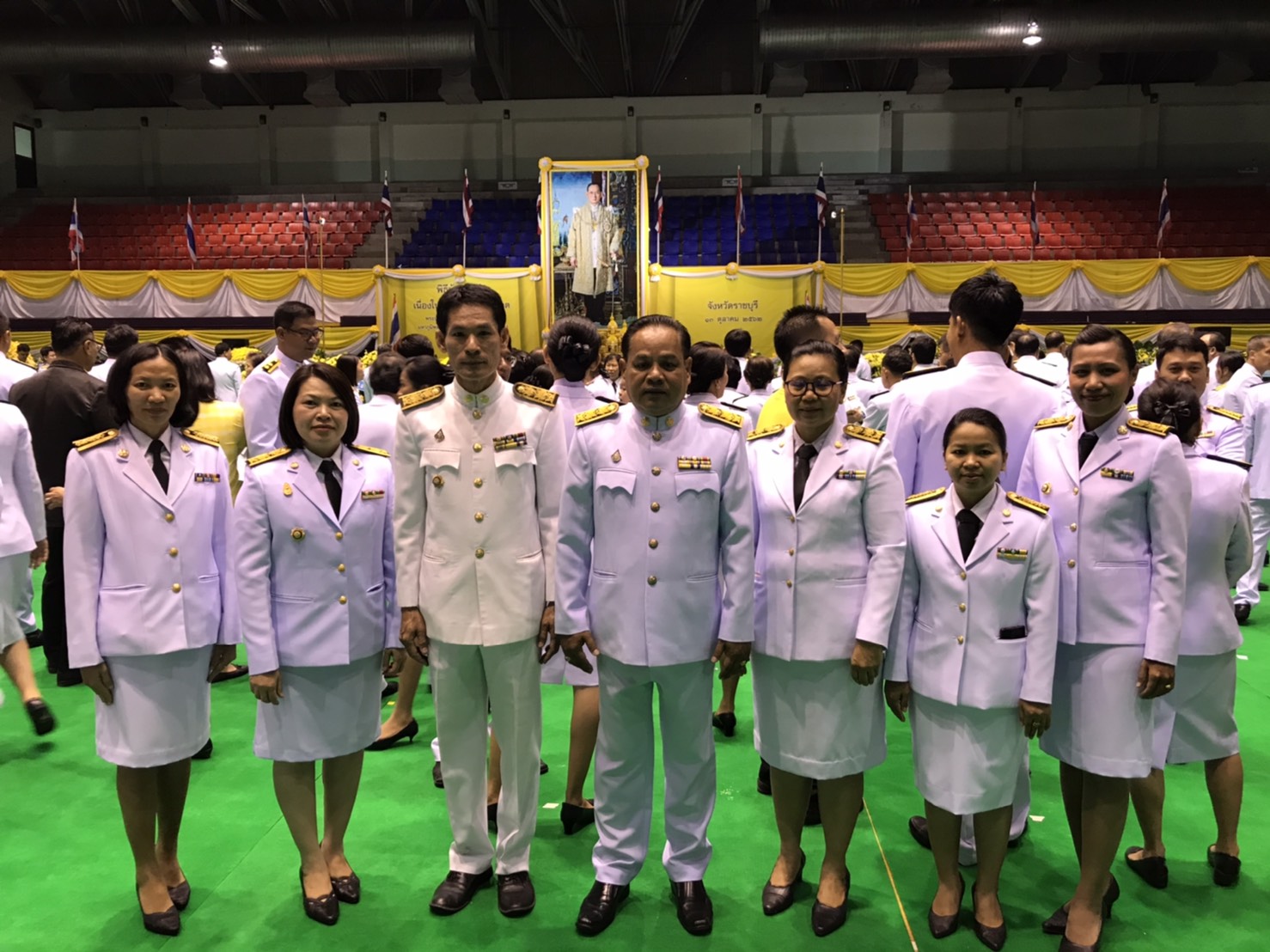 ราชบุรี “ร่วมกิจกรรม วันคล้ายวันสวรรคตพระบาทสมเด็จพระบรมชนกาธิเบศร มหาภูมิพลอดุลยเดชมหาราช บรมนาถบพิตร”