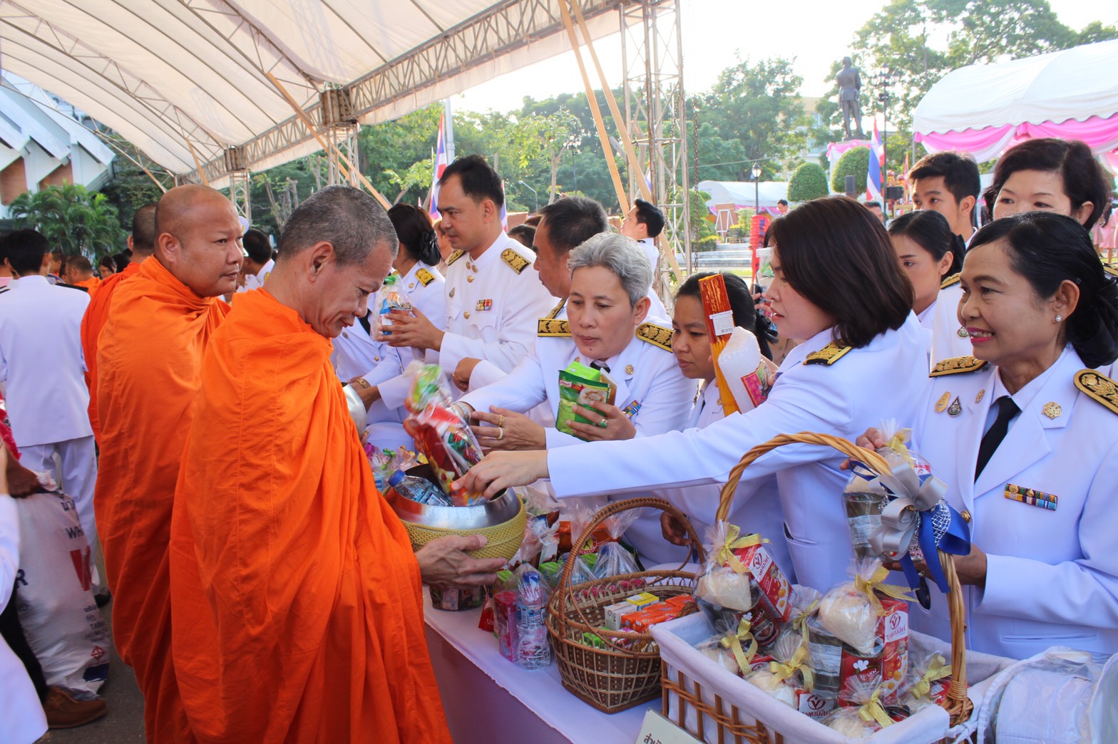 สำนักงานพัฒนาชุมชนจังหวัดราชบุรีร่วมกิจกรรม วันปิยมหาราช