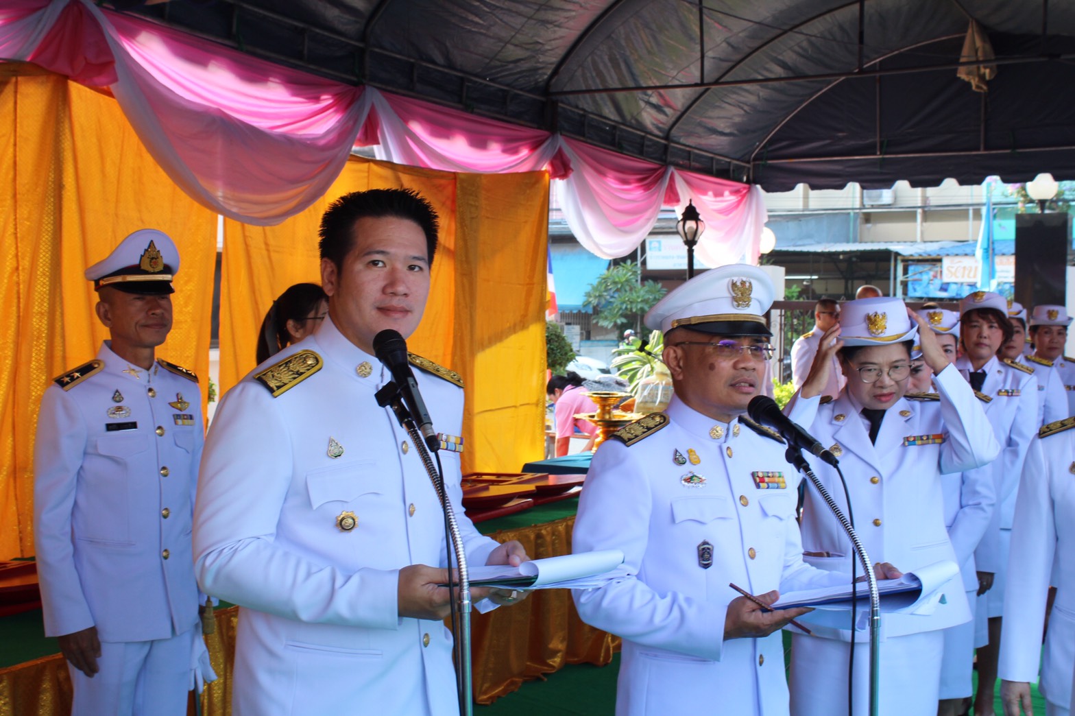 สำนักงานพัฒนาชุมชนจังหวัดราชบุรีร่วมกิจกรรม วันปิยมหาราช