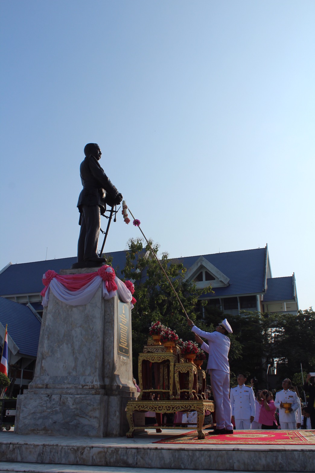 สำนักงานพัฒนาชุมชนจังหวัดราชบุรีร่วมกิจกรรม วันปิยมหาราช