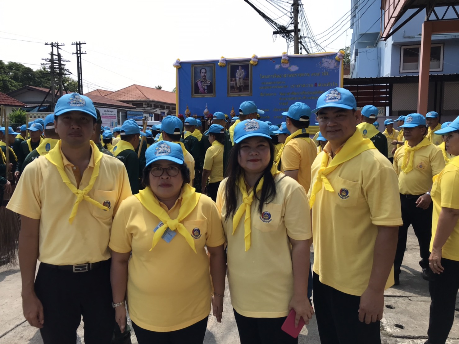 สพจ.ราชบุรี ร่วมกิจกรรมจิตอาสาปรับภูมิทัศน์