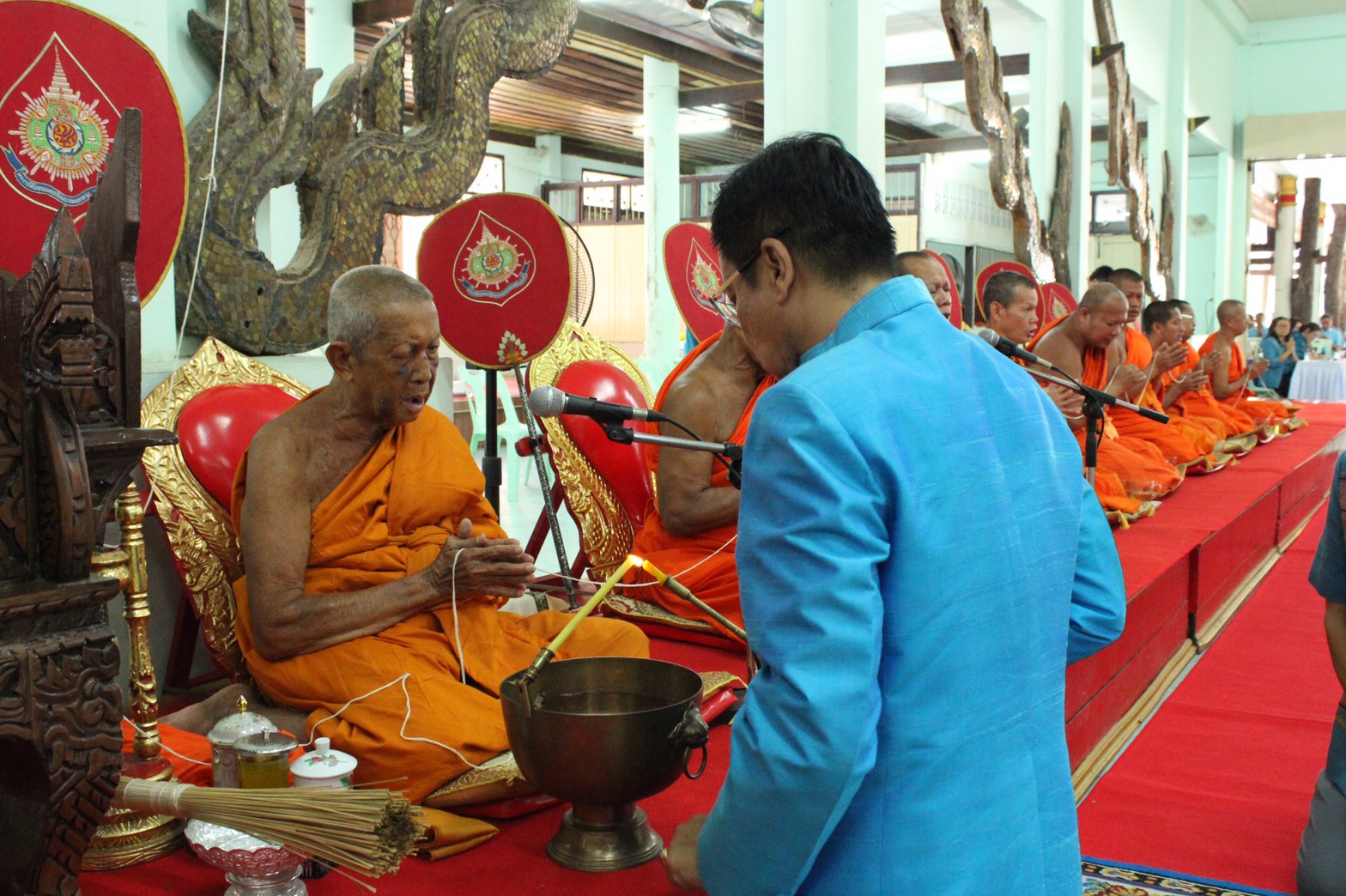 ราชบุรี ทอดผ้าป่าสมทบกองทุนแม่ของแผ่นดิน ประจำปี 2562.