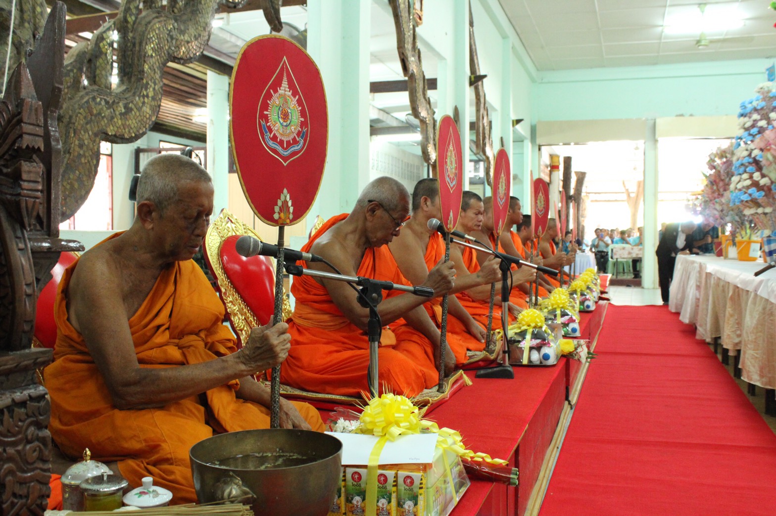 ราชบุรี ทอดผ้าป่าสมทบกองทุนแม่ของแผ่นดิน ประจำปี 2562.