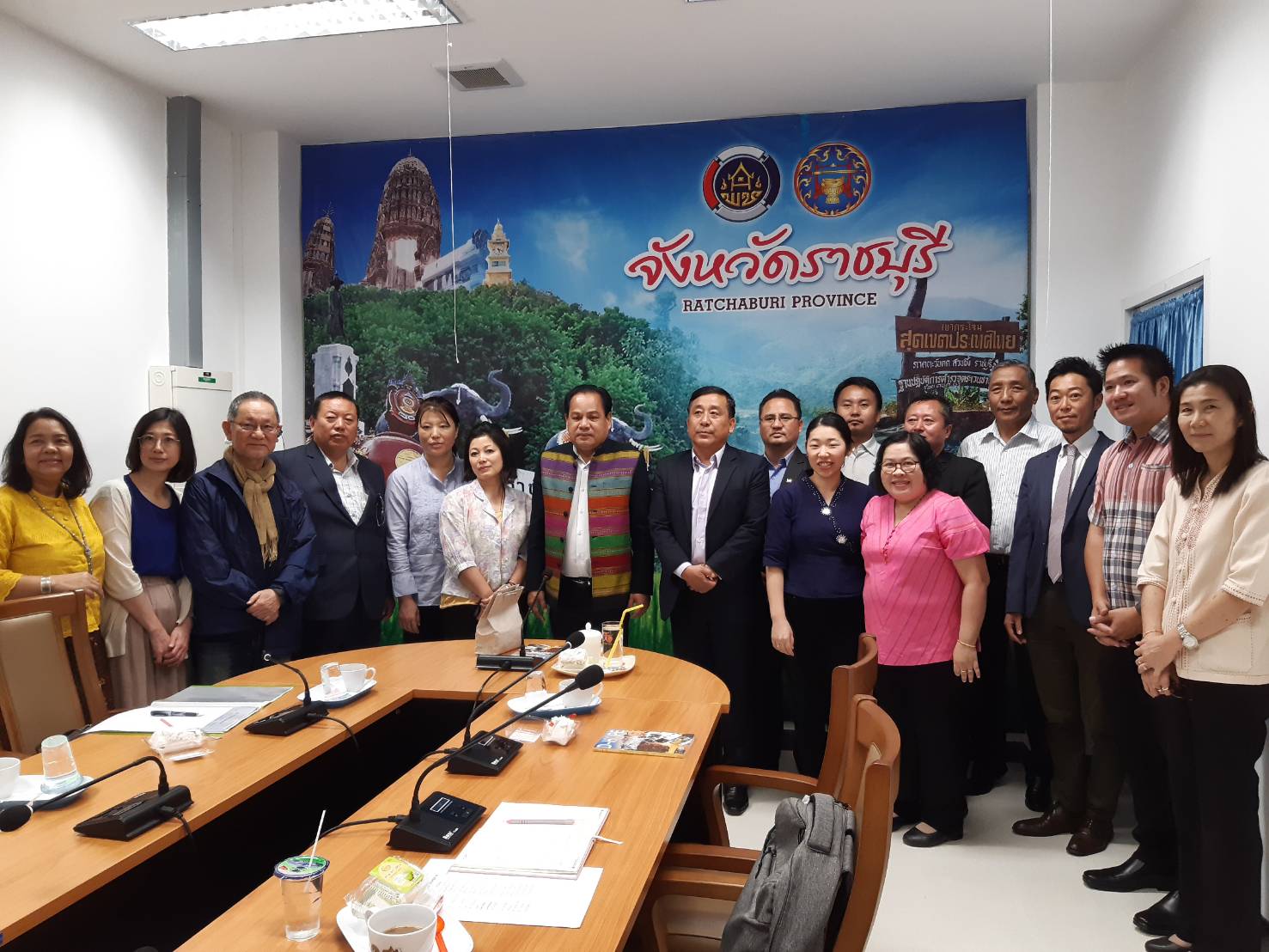 ราชบุรี ต้อนรับคณะผู้บริหารและเจ้าหน้าที่จากราชอาณาจักรภูฎานศึกษาดูงาน