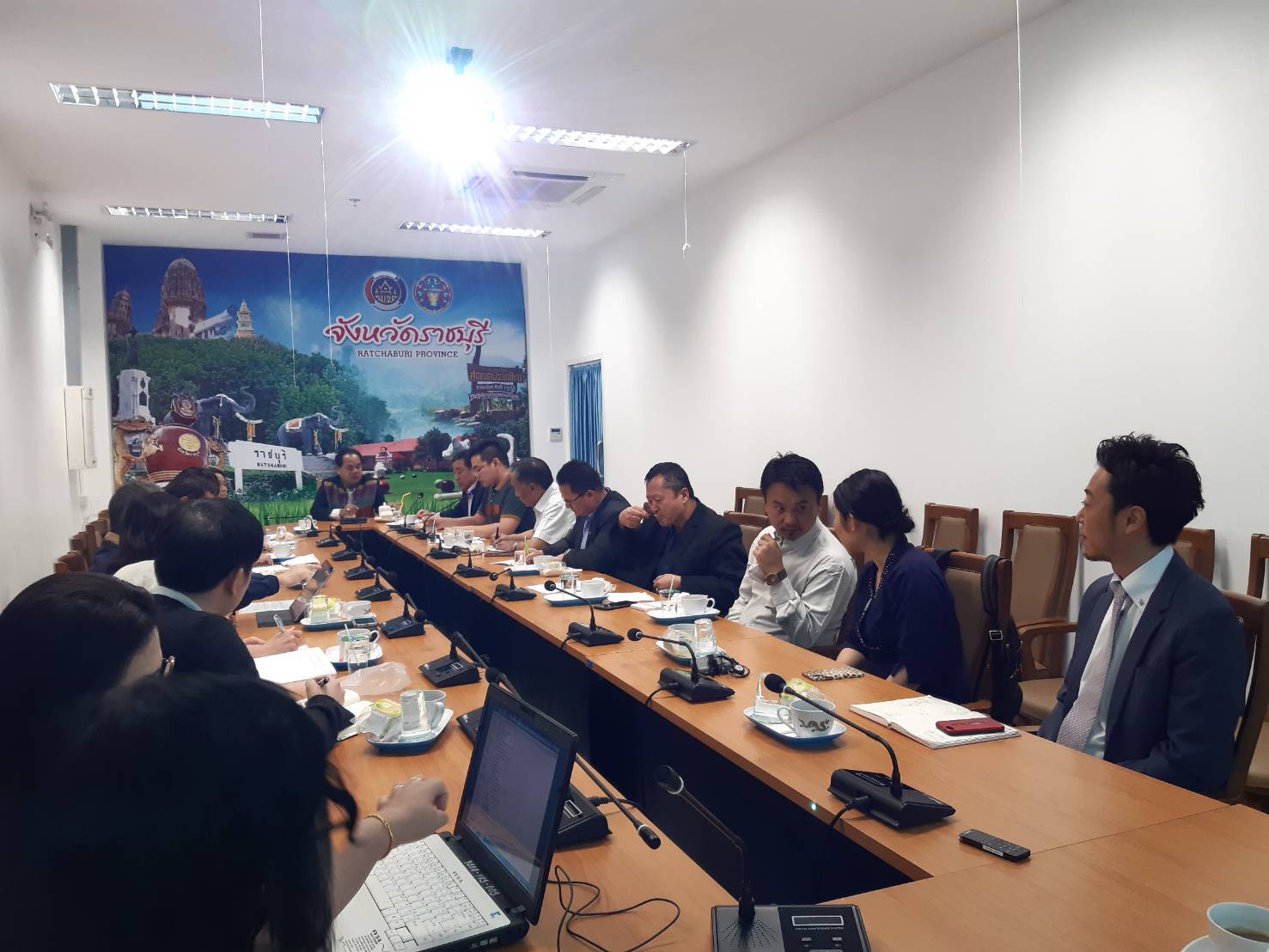 ราชบุรี ต้อนรับคณะผู้บริหารและเจ้าหน้าที่จากราชอาณาจักรภูฎานศึกษาดูงาน