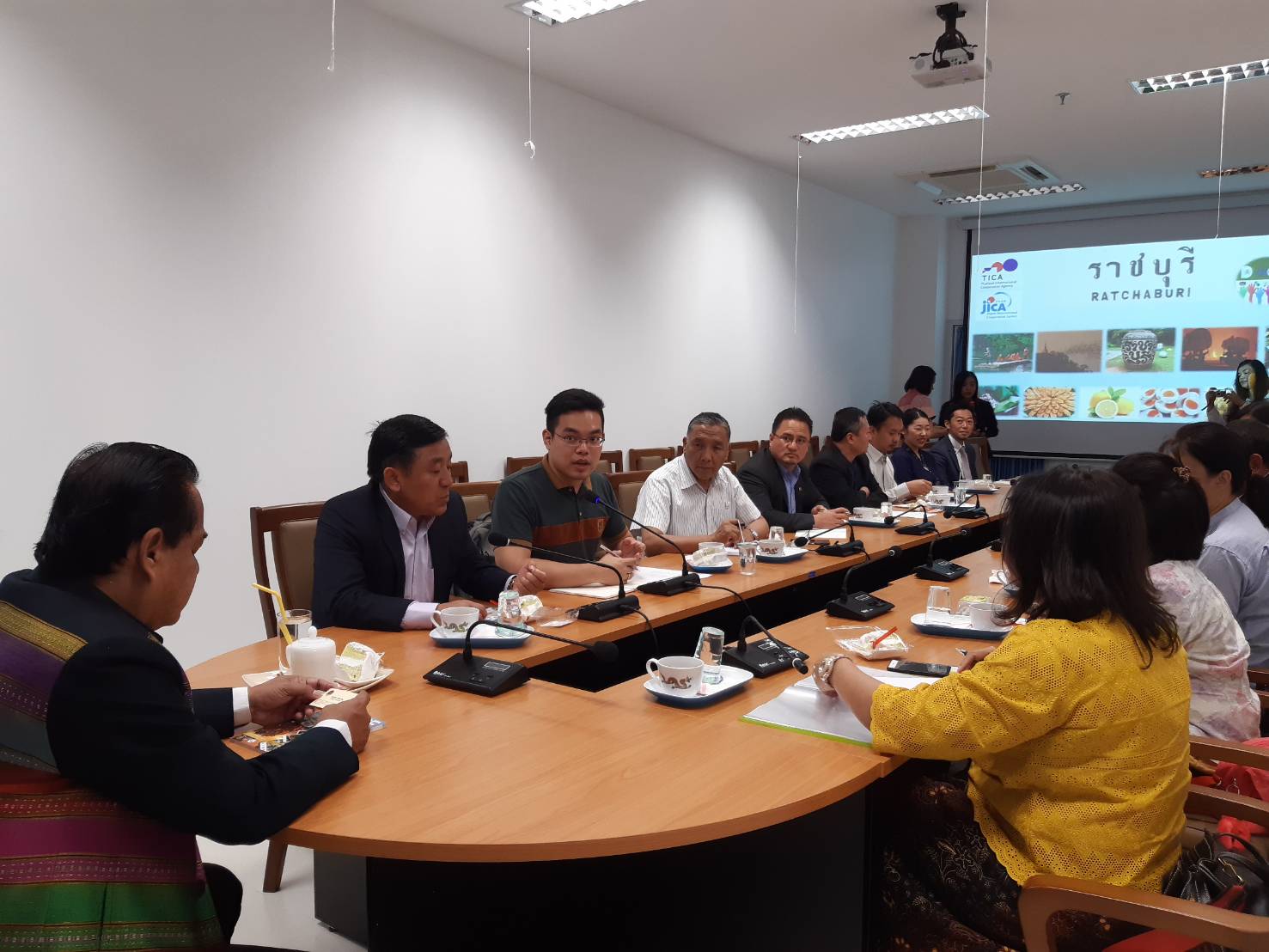 ราชบุรี ต้อนรับคณะผู้บริหารและเจ้าหน้าที่จากราชอาณาจักรภูฎานศึกษาดูงาน