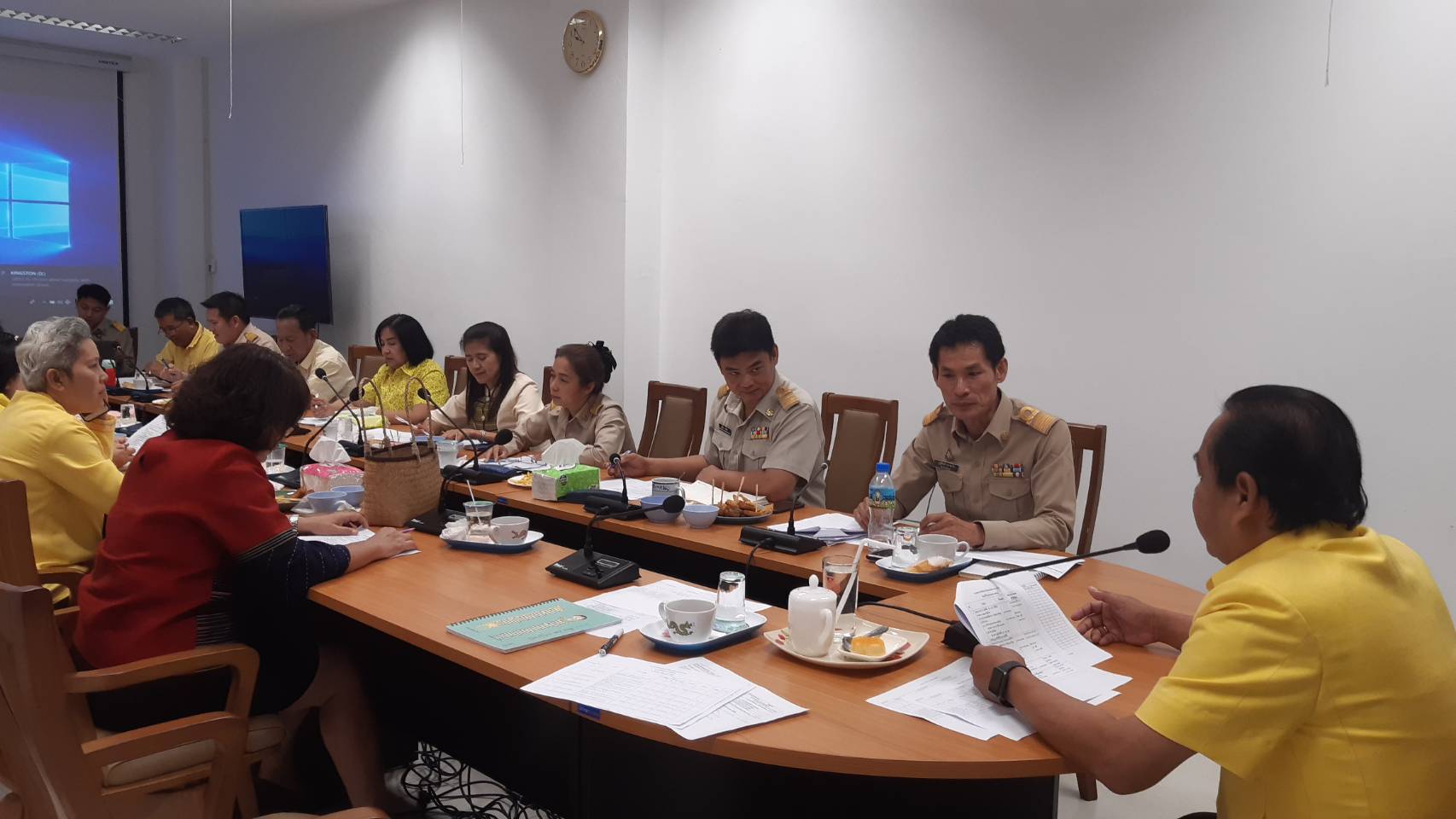 ราชบุรีประชุมนโยบายเร่งด่วนการจัดทำคำของบประมาณรายจ่าย ปี 2564