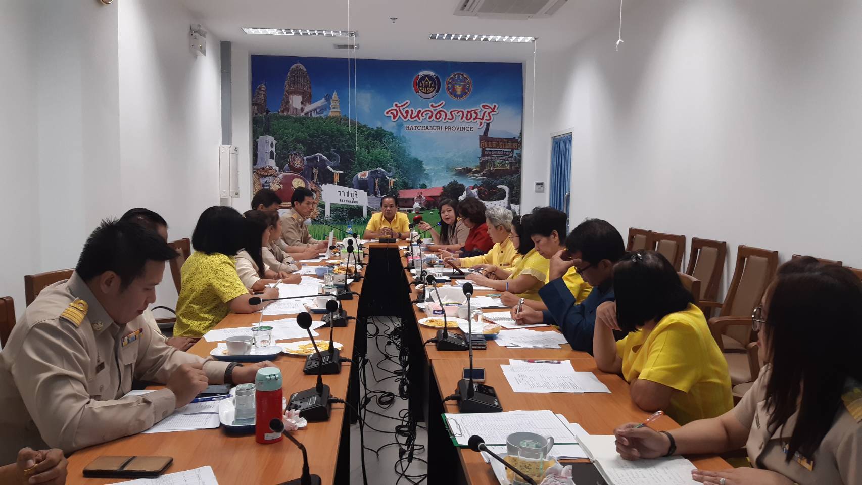 ราชบุรีประชุมนโยบายเร่งด่วนการจัดทำคำของบประมาณรายจ่าย ปี 2564