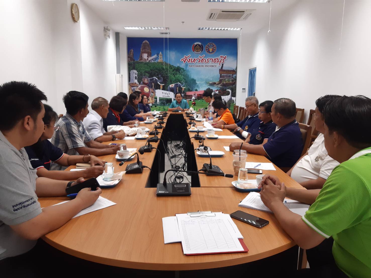 ราชบุรี “ประชุมผู้นำอาสาพัฒนาชุมชน (ผู้นำ อช.) ครั้งที่ 1/2563” เพื่อขับเคลื่อนงานอาสาพัฒนาชุมชน ประจำปีงบประมาณ พ.ศ. 2563