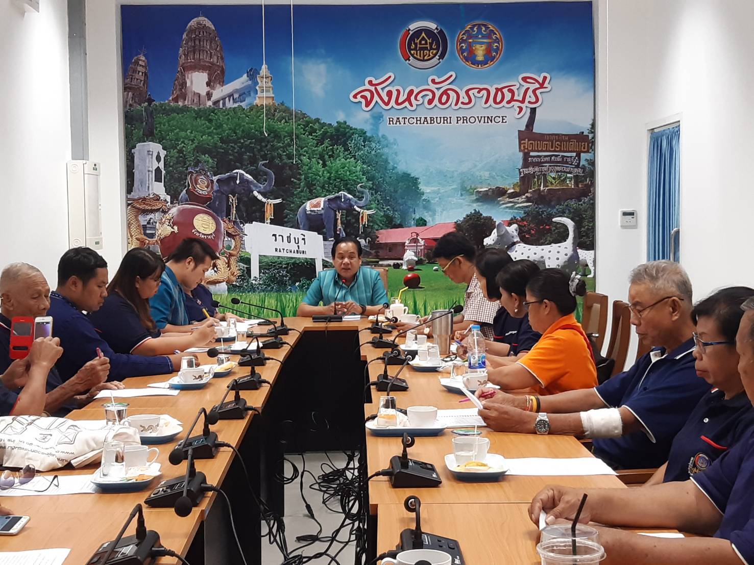 ราชบุรี “ประชุมผู้นำอาสาพัฒนาชุมชน (ผู้นำ อช.) ครั้งที่ 1/2563” เพื่อขับเคลื่อนงานอาสาพัฒนาชุมชน ประจำปีงบประมาณ พ.ศ. 2563