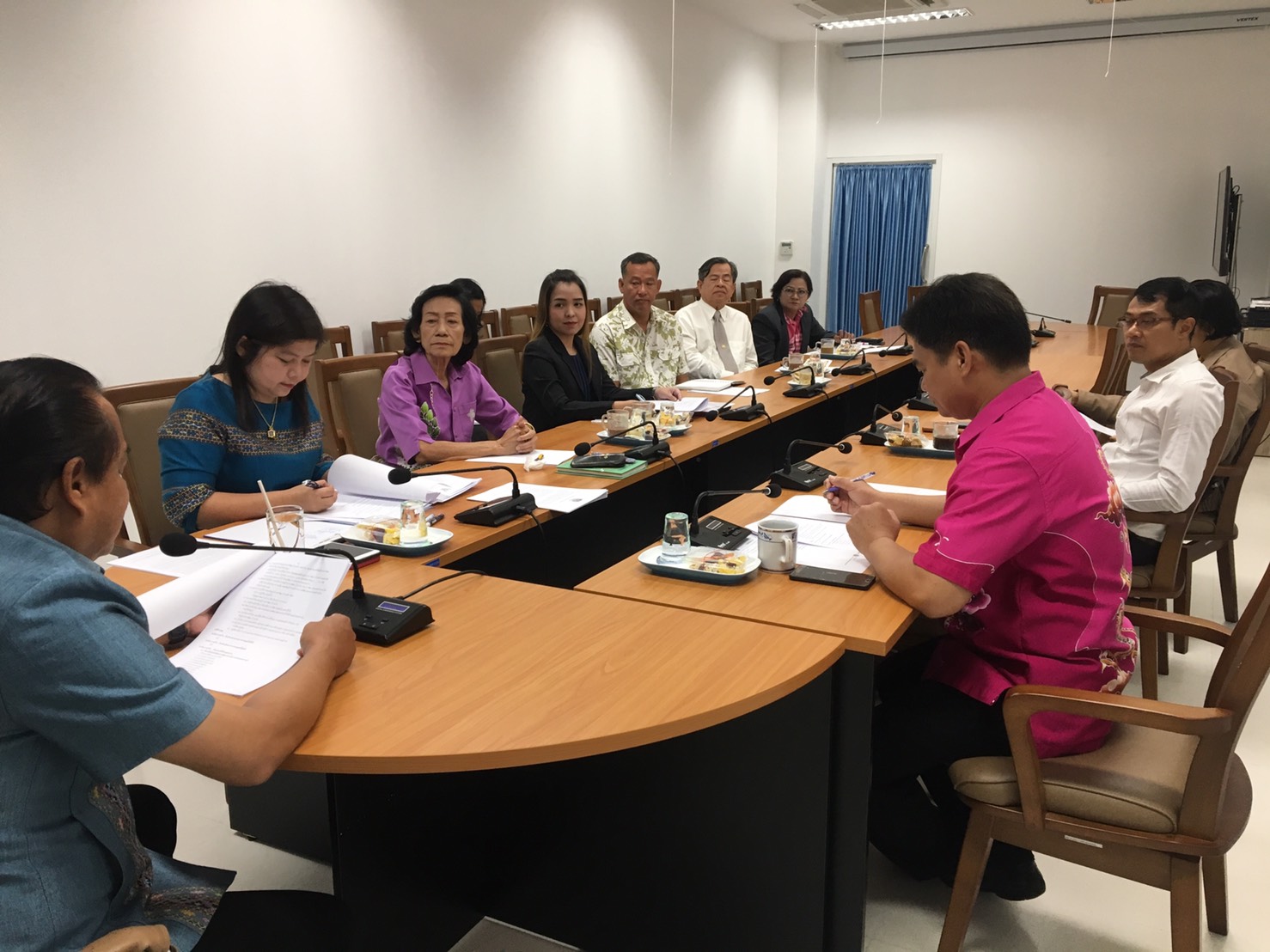 ราชบุรี “ประชุมทีมผู้นำอาสาพัฒนาบ้านเกิดจังหวัดราชบุรี ครั้งที่ 1/2563”