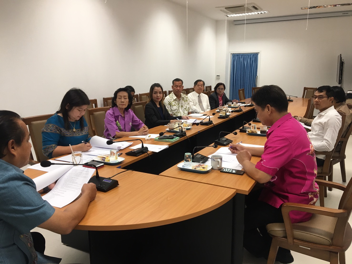 ราชบุรี “ประชุมทีมผู้นำอาสาพัฒนาบ้านเกิดจังหวัดราชบุรี ครั้งที่ 1/2563”