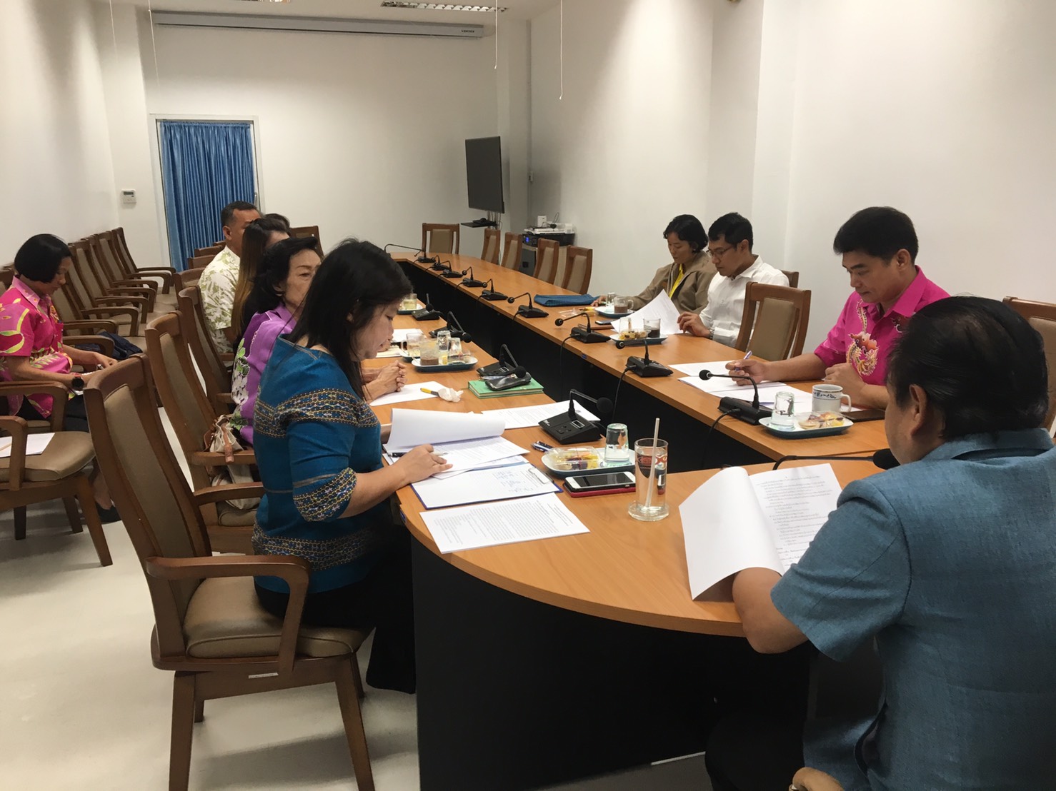 ราชบุรี “ประชุมทีมผู้นำอาสาพัฒนาบ้านเกิดจังหวัดราชบุรี ครั้งที่ 1/2563”