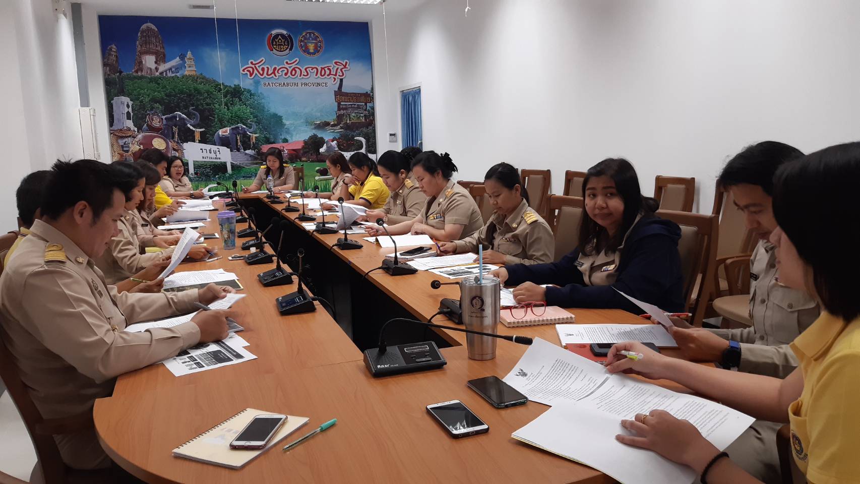 ราชบุรี ประชุมคณะทำงานเสริมสร้างสมรรถนะบุคลากรบรรจุใหม่