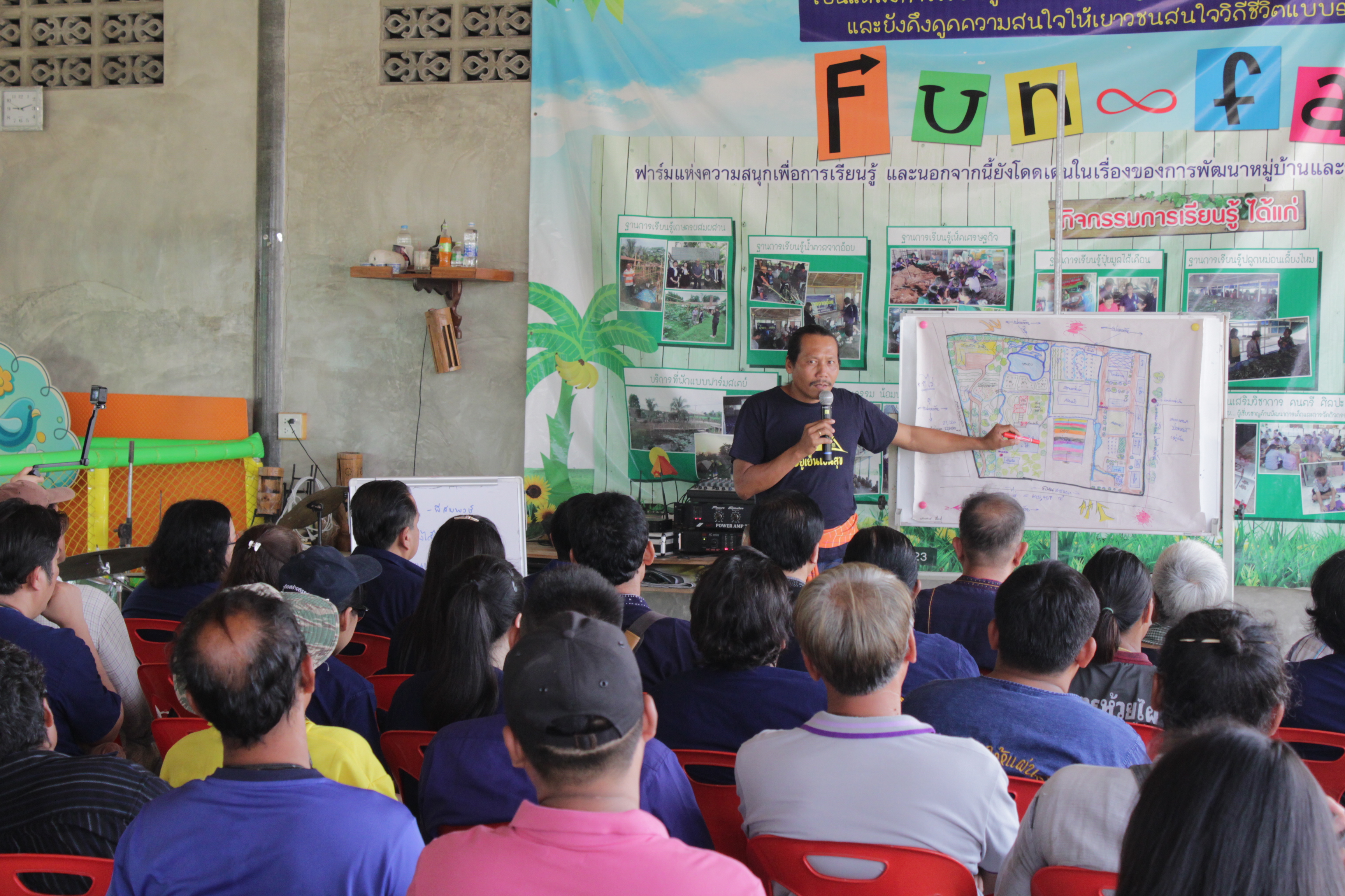 ??@จังหวัดราชบุรี>>>พช.ราชบุรี รวมพลังเอามื้อสามัคคี สร้างวิถีโคก หนอง นา โมเดล ภายใต้แนวคิด “หิ้วปิ่นโตไปเอามื้อ ถือจอบเสียมไปพลิกฟื้นแผ่นดิน”