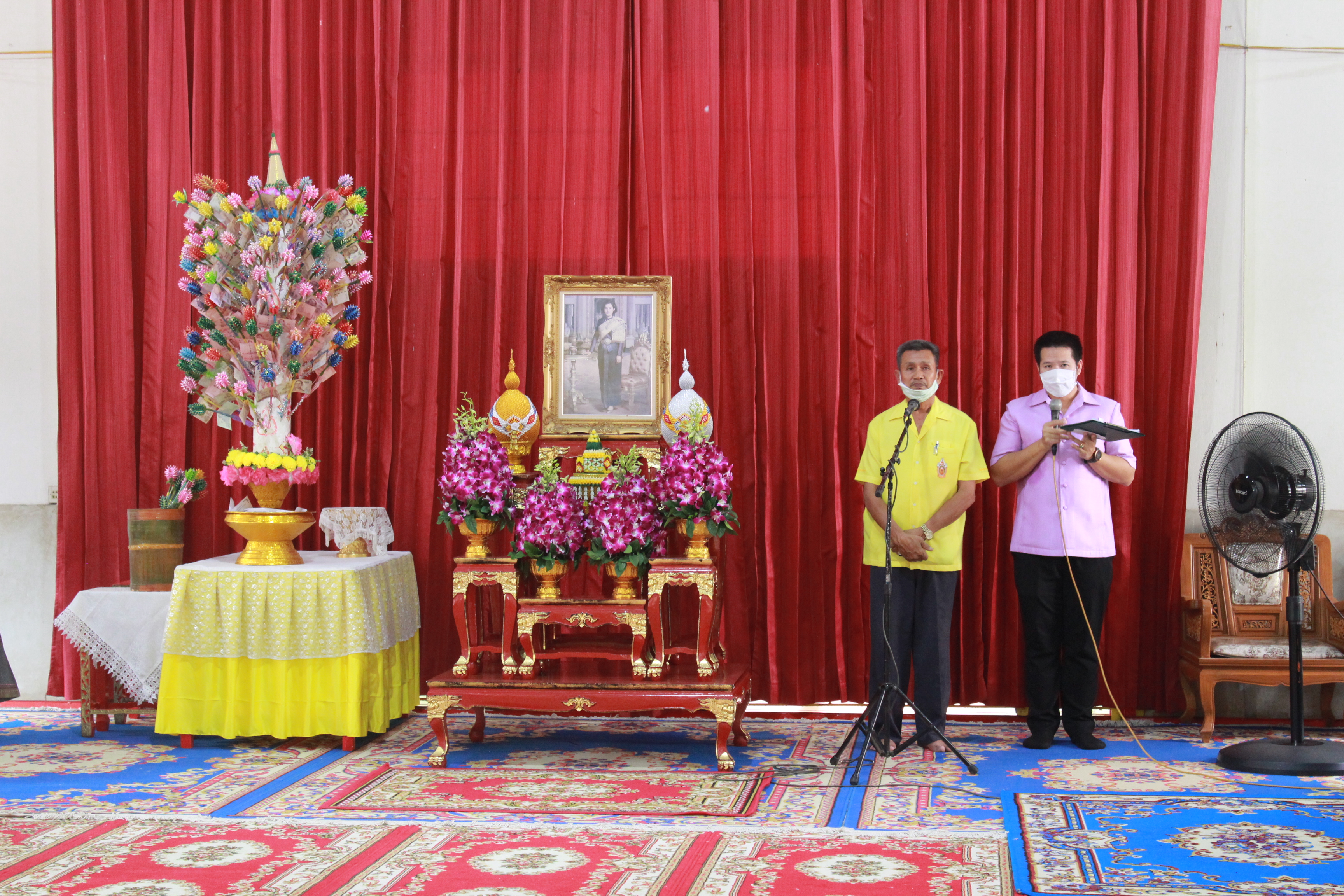 ราชบุรีทอดผ้าป่าสมทบกองทุนพัฒนาเด็กชนบท ปี 2563