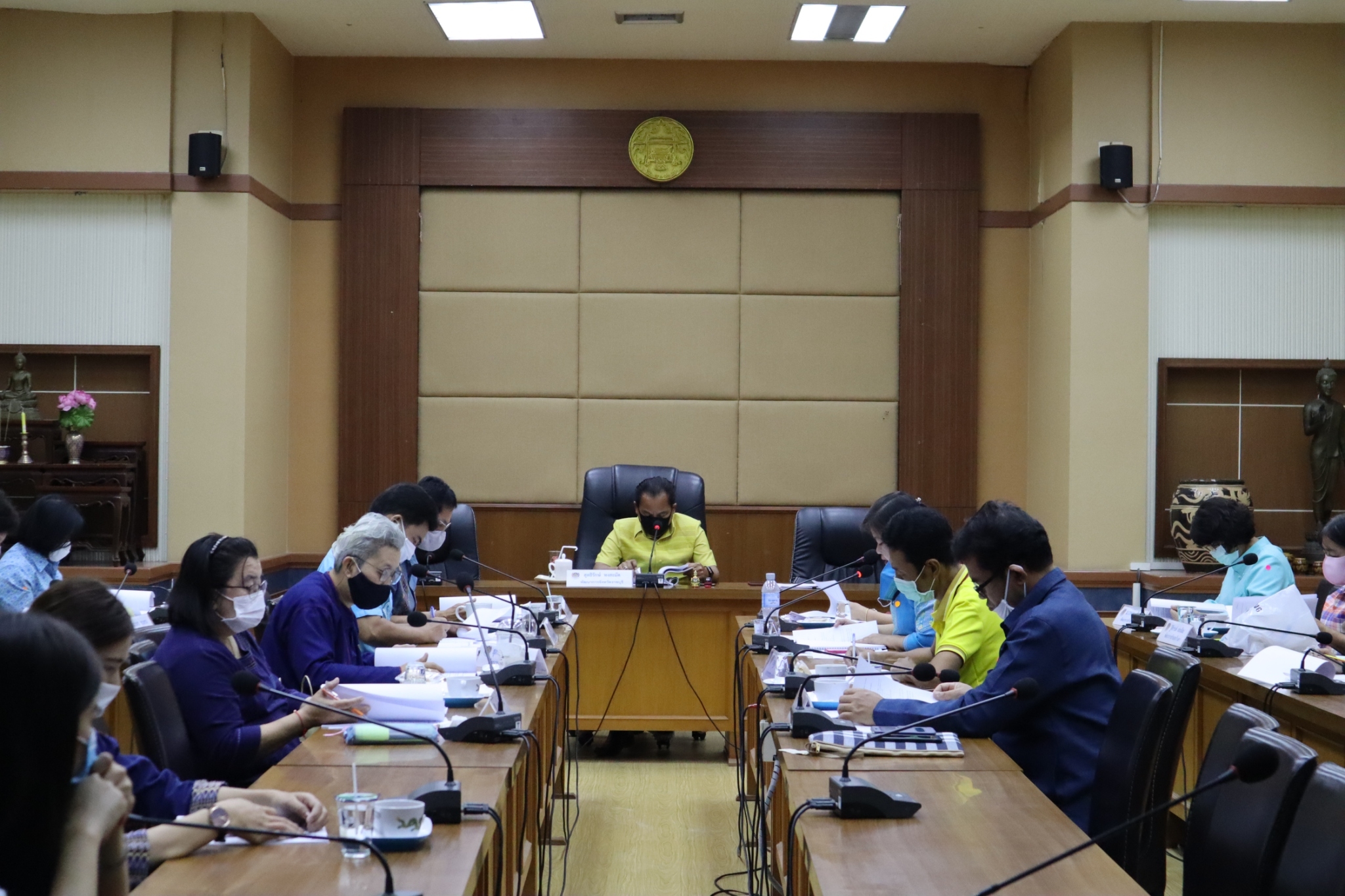 ราชบุรีประชุมพัฒนาการจังหวัด/หัวหน้ากลุ่มงาน/หัวหน้าฝ่าย/พัฒนาการอำเภอ/นักวิชาการพัฒนาชุมชนจังหวัด ครั้งที่ 3/2563