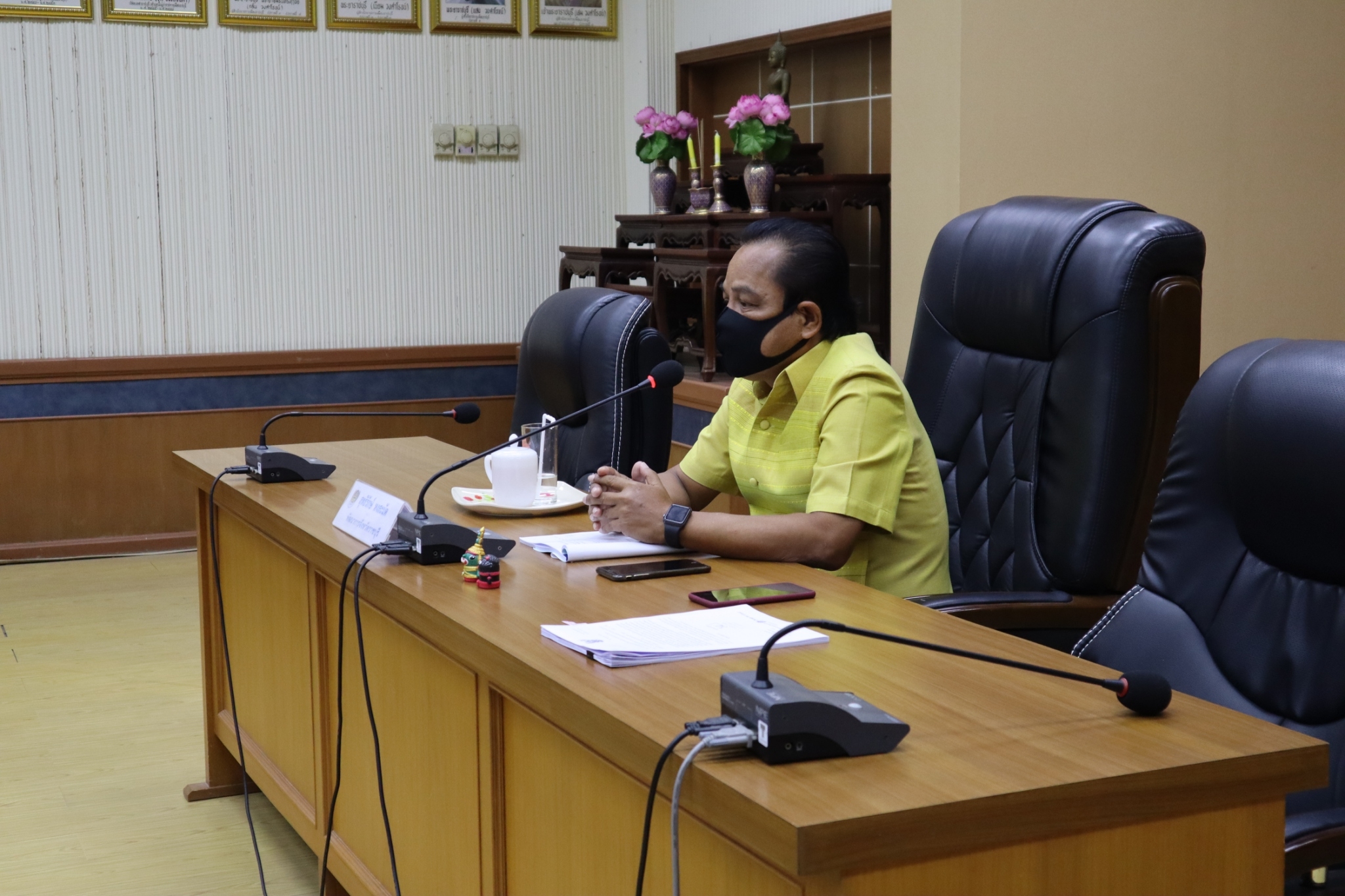 ราชบุรีประชุมพัฒนาการจังหวัด/หัวหน้ากลุ่มงาน/หัวหน้าฝ่าย/พัฒนาการอำเภอ/นักวิชาการพัฒนาชุมชนจังหวัด ครั้งที่ 3/2563