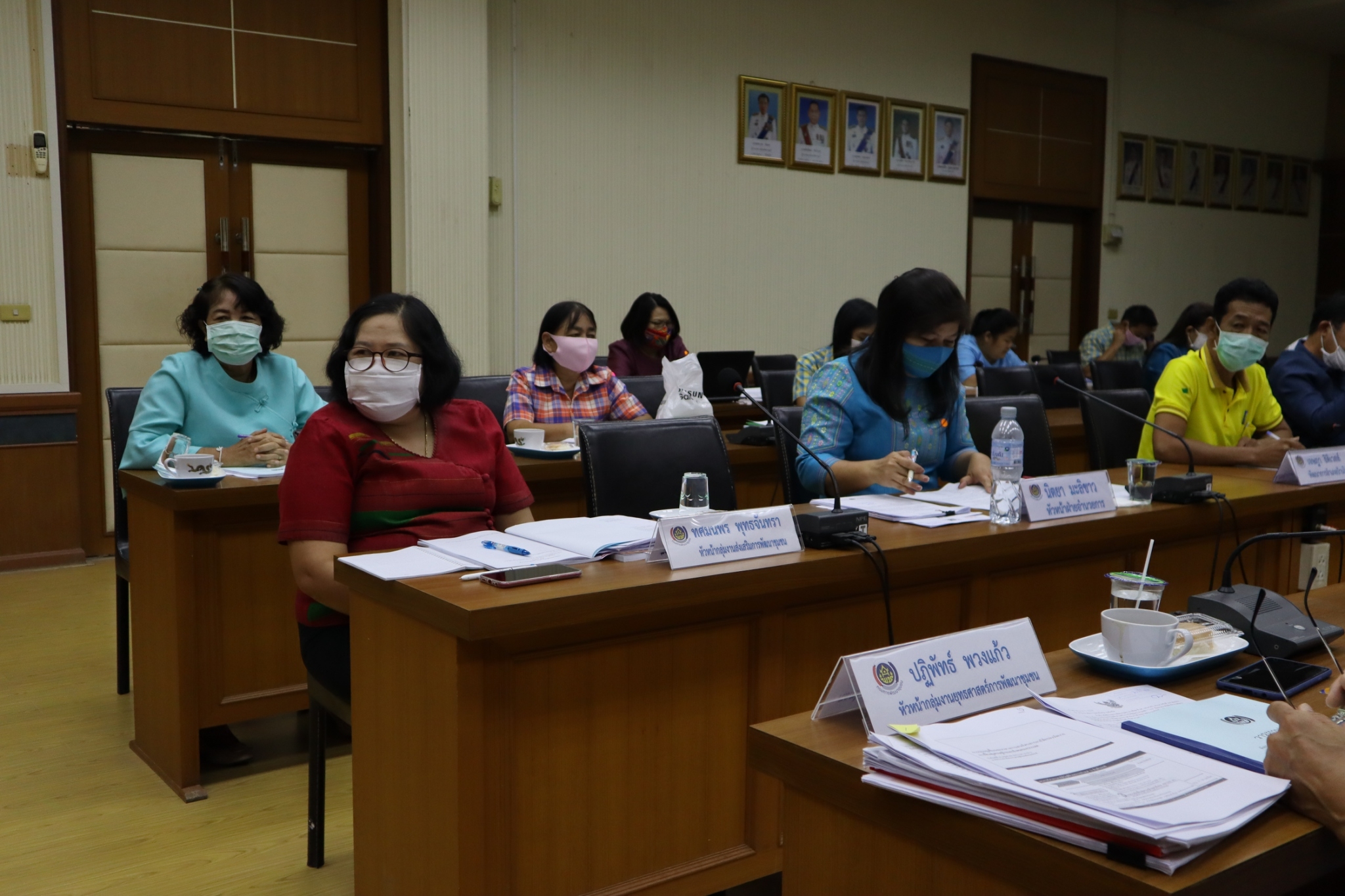 ราชบุรีประชุมพัฒนาการจังหวัด/หัวหน้ากลุ่มงาน/หัวหน้าฝ่าย/พัฒนาการอำเภอ/นักวิชาการพัฒนาชุมชนจังหวัด ครั้งที่ 3/2563