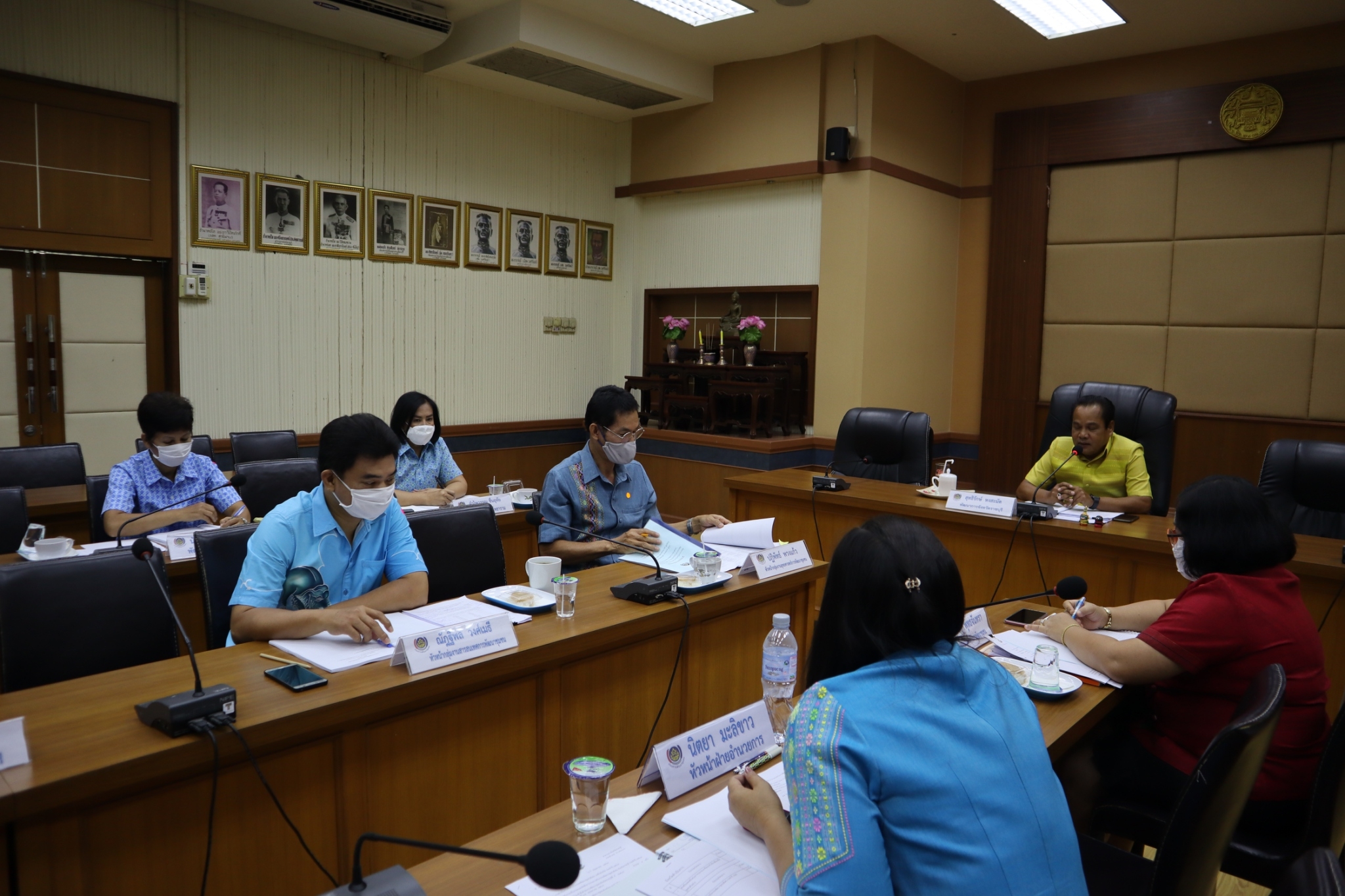 ราชบุรีประชุมพัฒนาการจังหวัด/หัวหน้ากลุ่มงาน/หัวหน้าฝ่าย/พัฒนาการอำเภอ/นักวิชาการพัฒนาชุมชนจังหวัด ครั้งที่ 3/2563