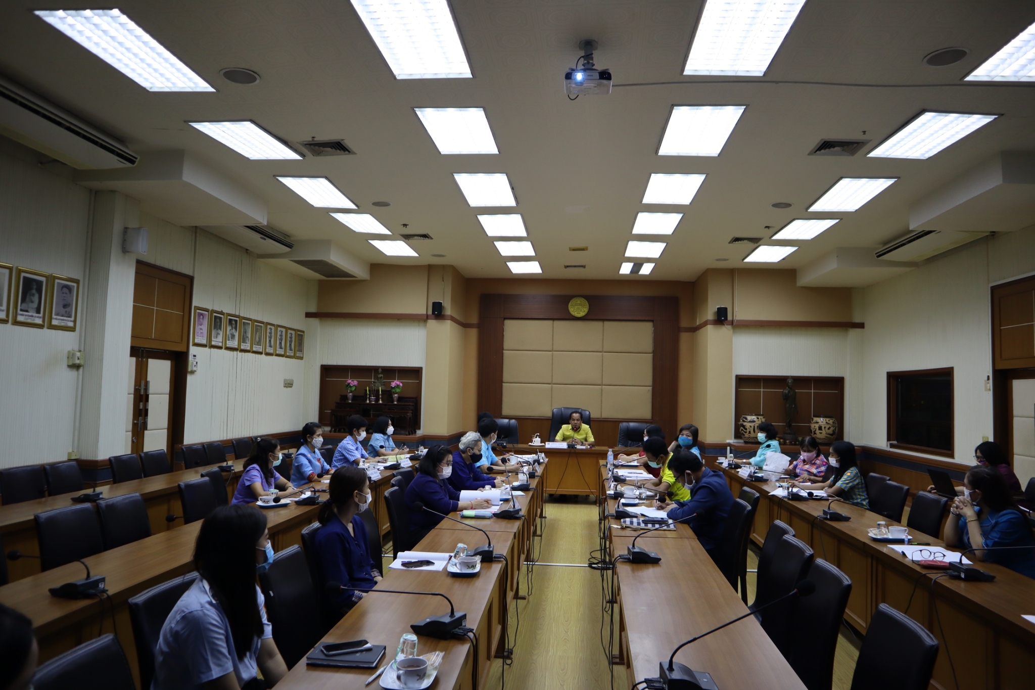 ราชบุรีประชุมพัฒนาการจังหวัด/หัวหน้ากลุ่มงาน/หัวหน้าฝ่าย/พัฒนาการอำเภอ/นักวิชาการพัฒนาชุมชนจังหวัด ครั้งที่ 3/2563