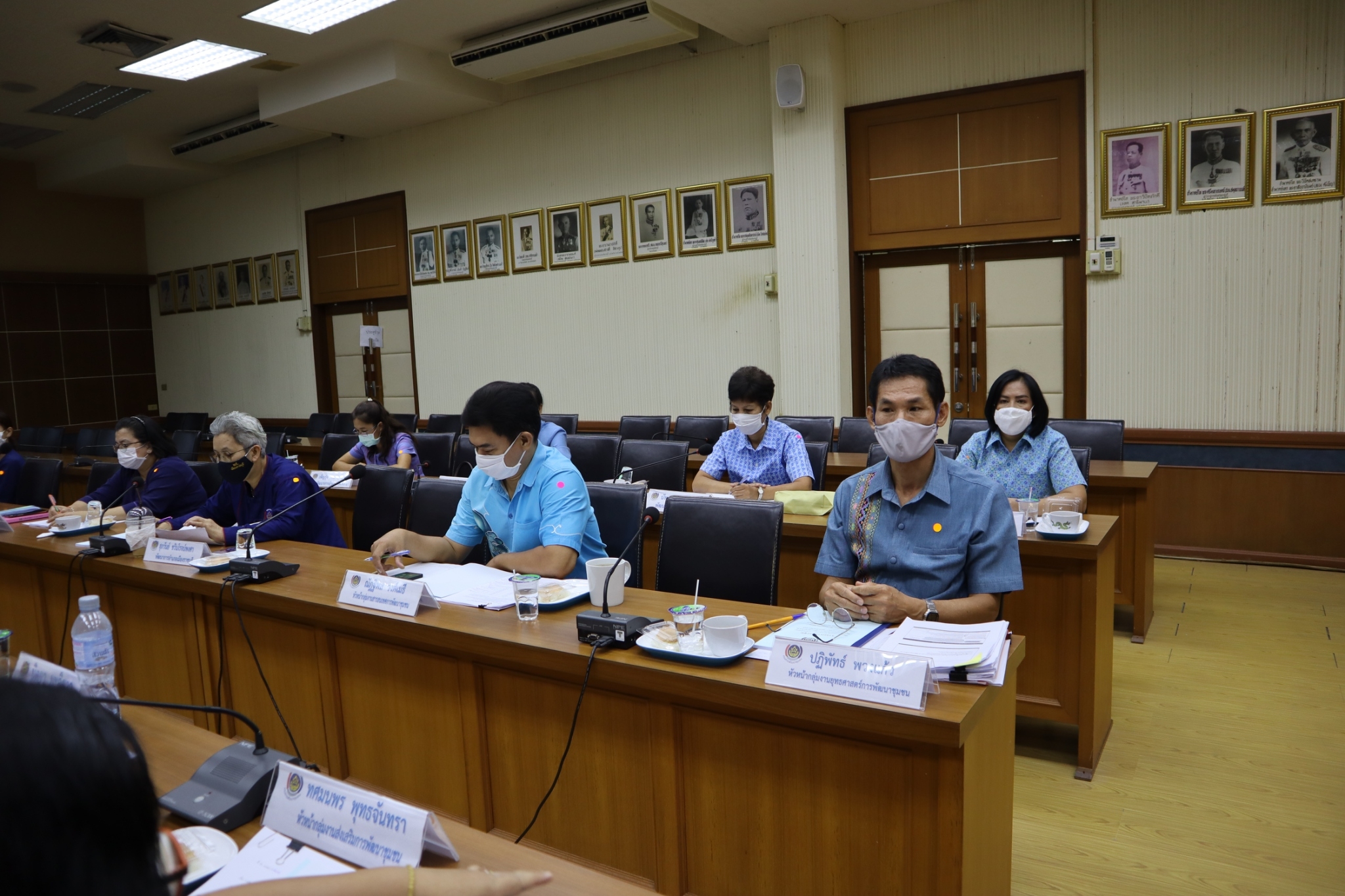 ราชบุรีประชุมพัฒนาการจังหวัด/หัวหน้ากลุ่มงาน/หัวหน้าฝ่าย/พัฒนาการอำเภอ/นักวิชาการพัฒนาชุมชนจังหวัด ครั้งที่ 3/2563