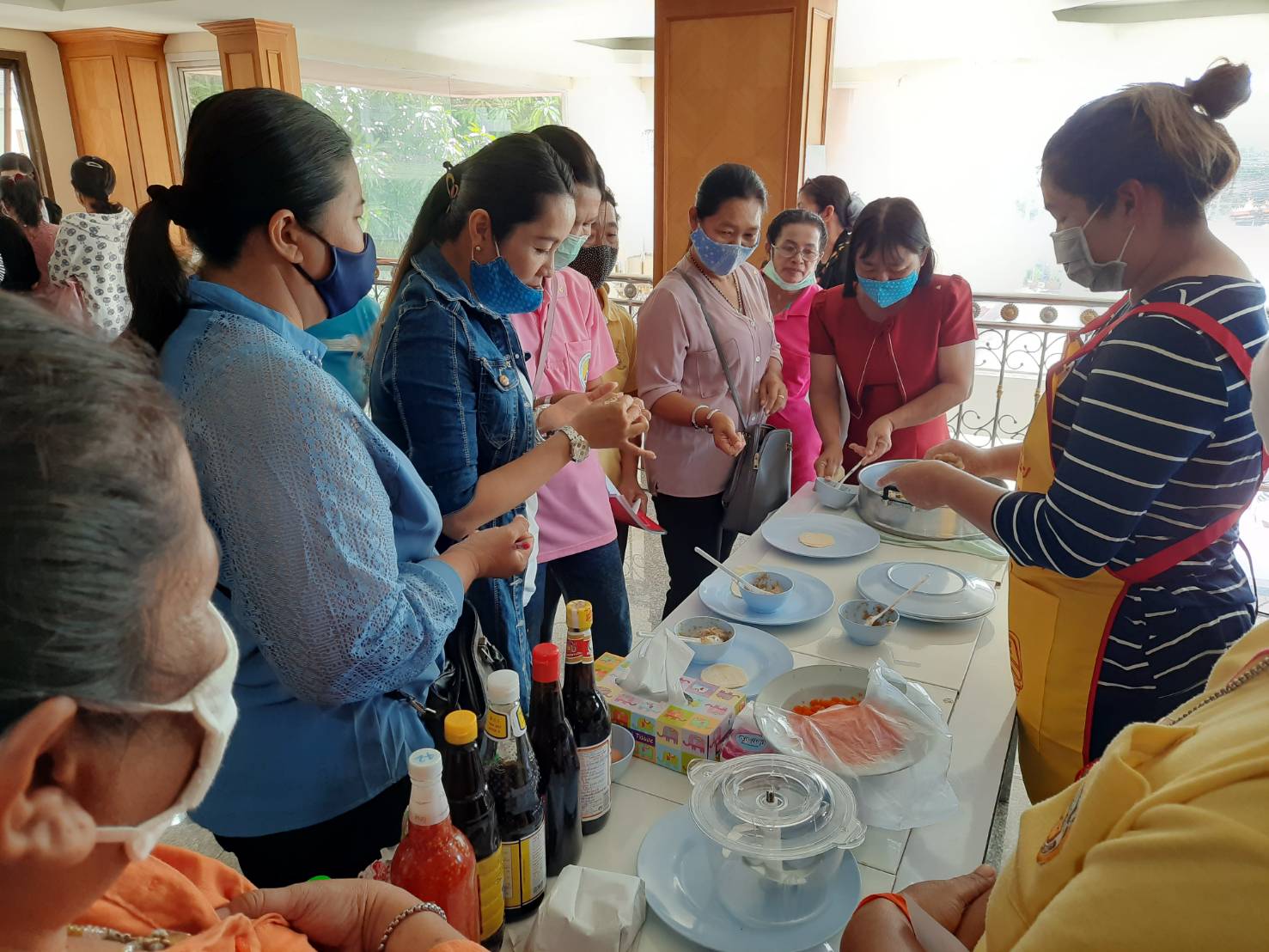 **ราชบุรีเสริมทักษะอาชีพสมาชิกกองทุนพัฒนาบทบาทสตรี**