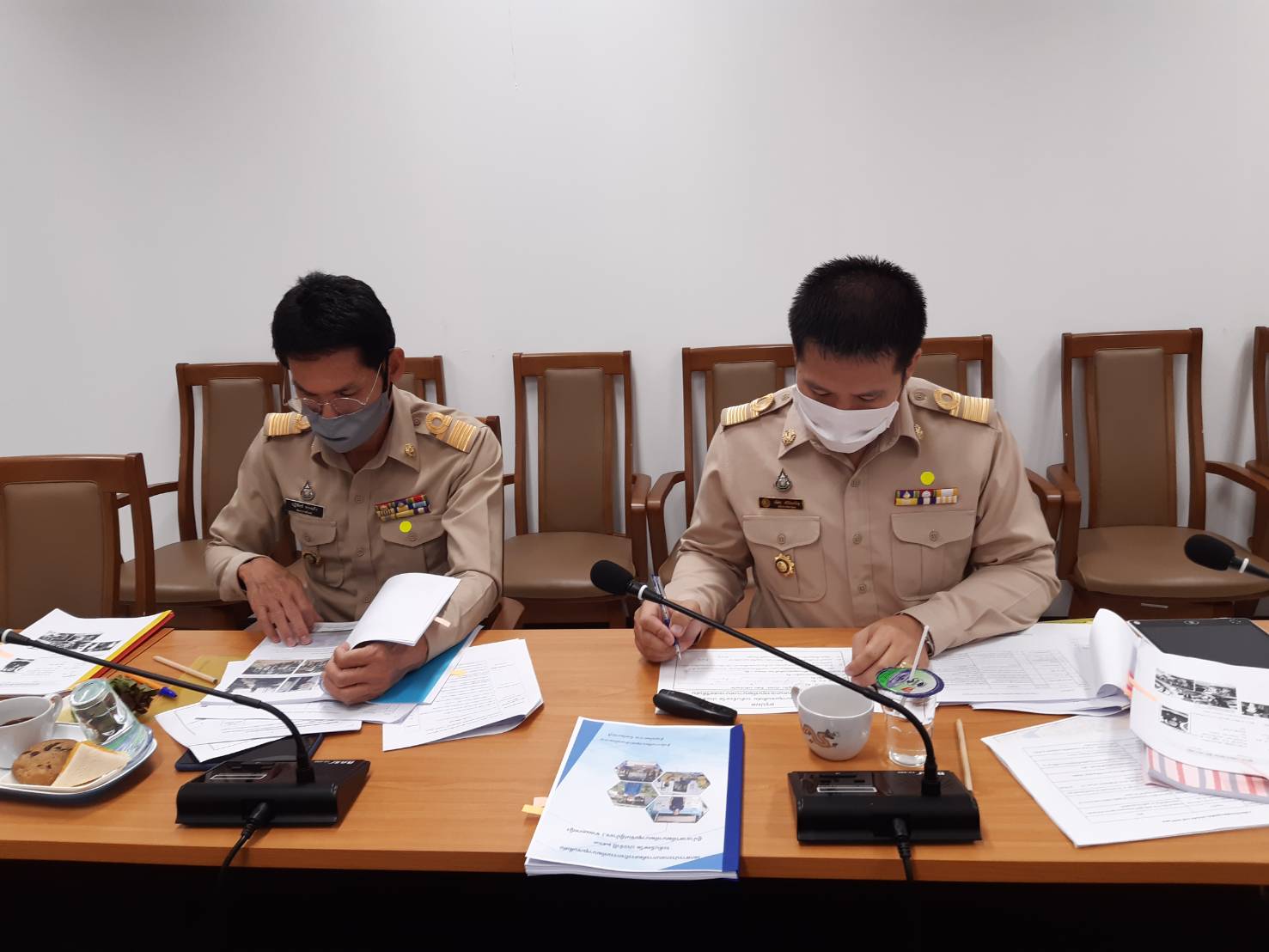 ราชบุรี “ประชุมกลั่นกรองกิจกรรมพัฒนาชุมชนดีเด่น ระดับจังหวัด ประจำปี 2563”