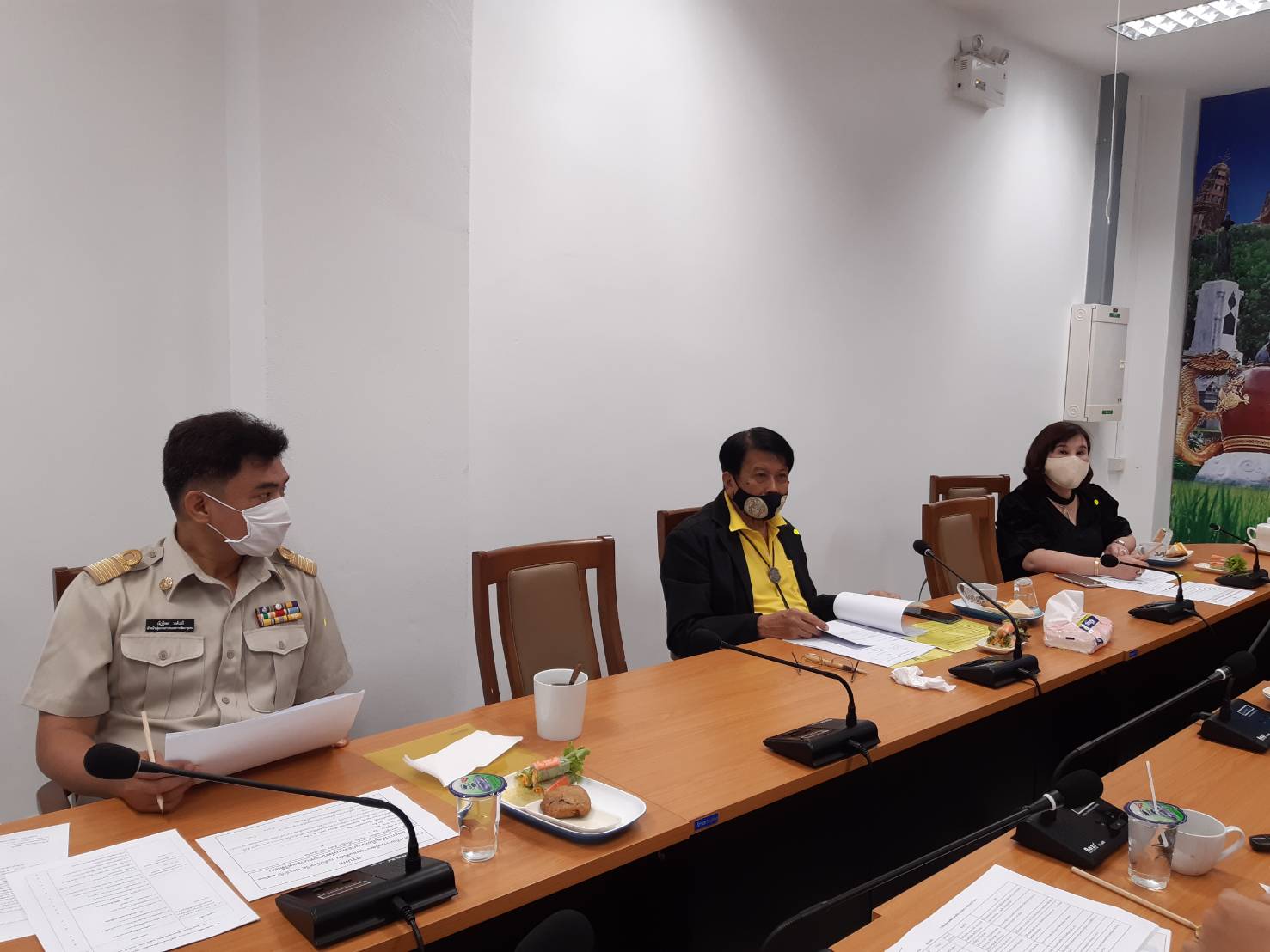 ราชบุรี “ประชุมกลั่นกรองกิจกรรมพัฒนาชุมชนดีเด่น ระดับจังหวัด ประจำปี 2563”