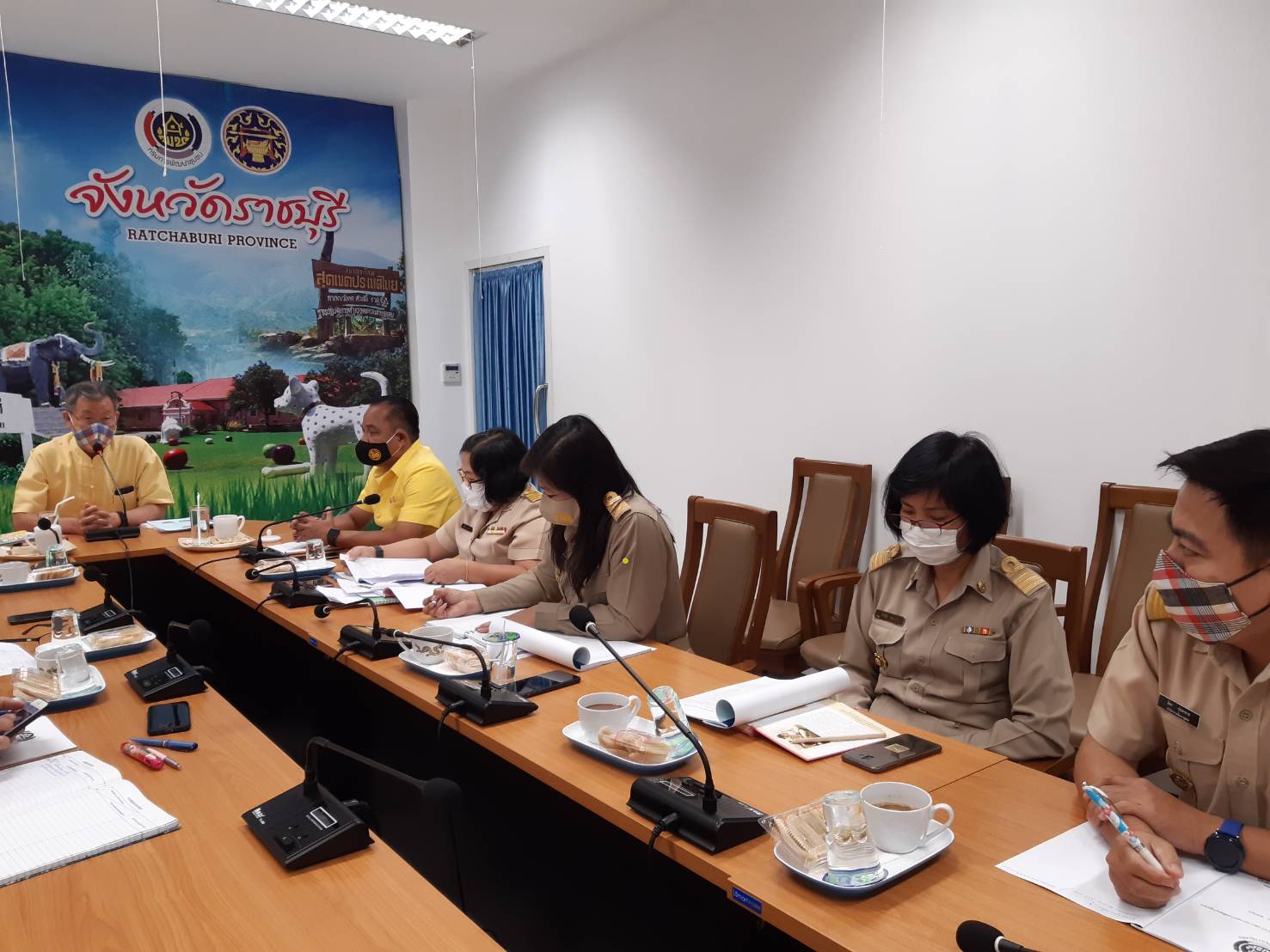 ราชบุรีรับการตรวจราชการของผู้ตรวจราชการกรมการพัฒนาชุมชน ประจำเดือน กรกฎาคม 2563